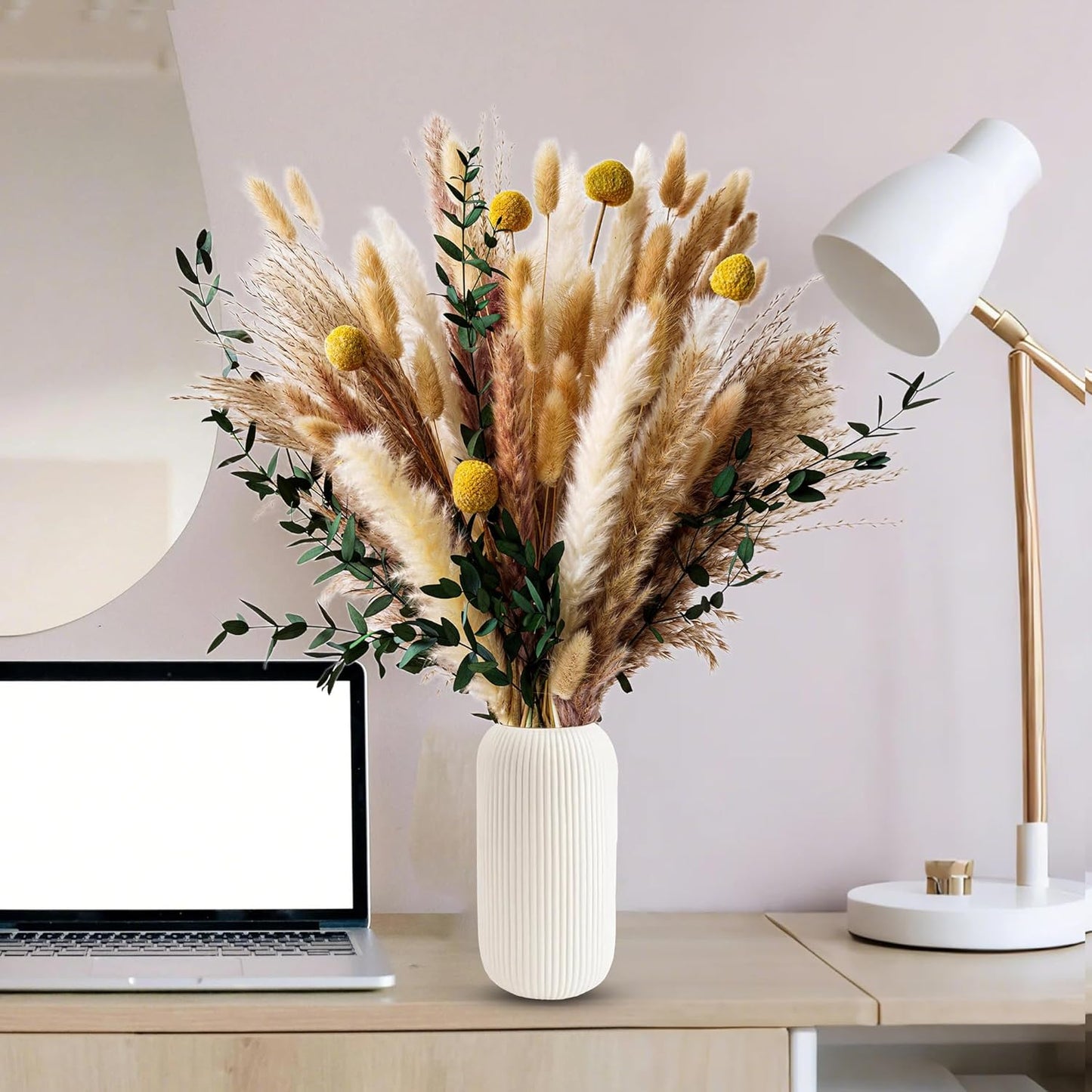 Rustic Flower Arrangement / Green