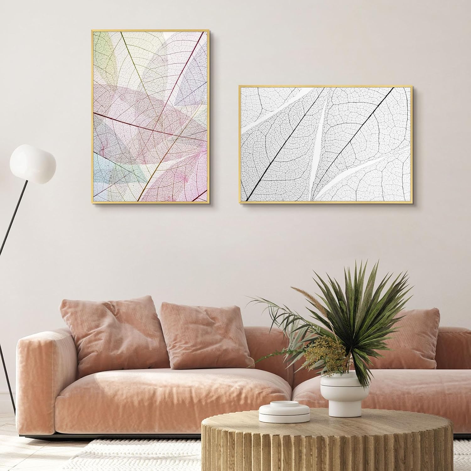 Golden State Art 20x30 Aluminum Poster Frame Acrylic Front Gold | Metal Thin Frames for 30x20 Photo, Wall Hooks for