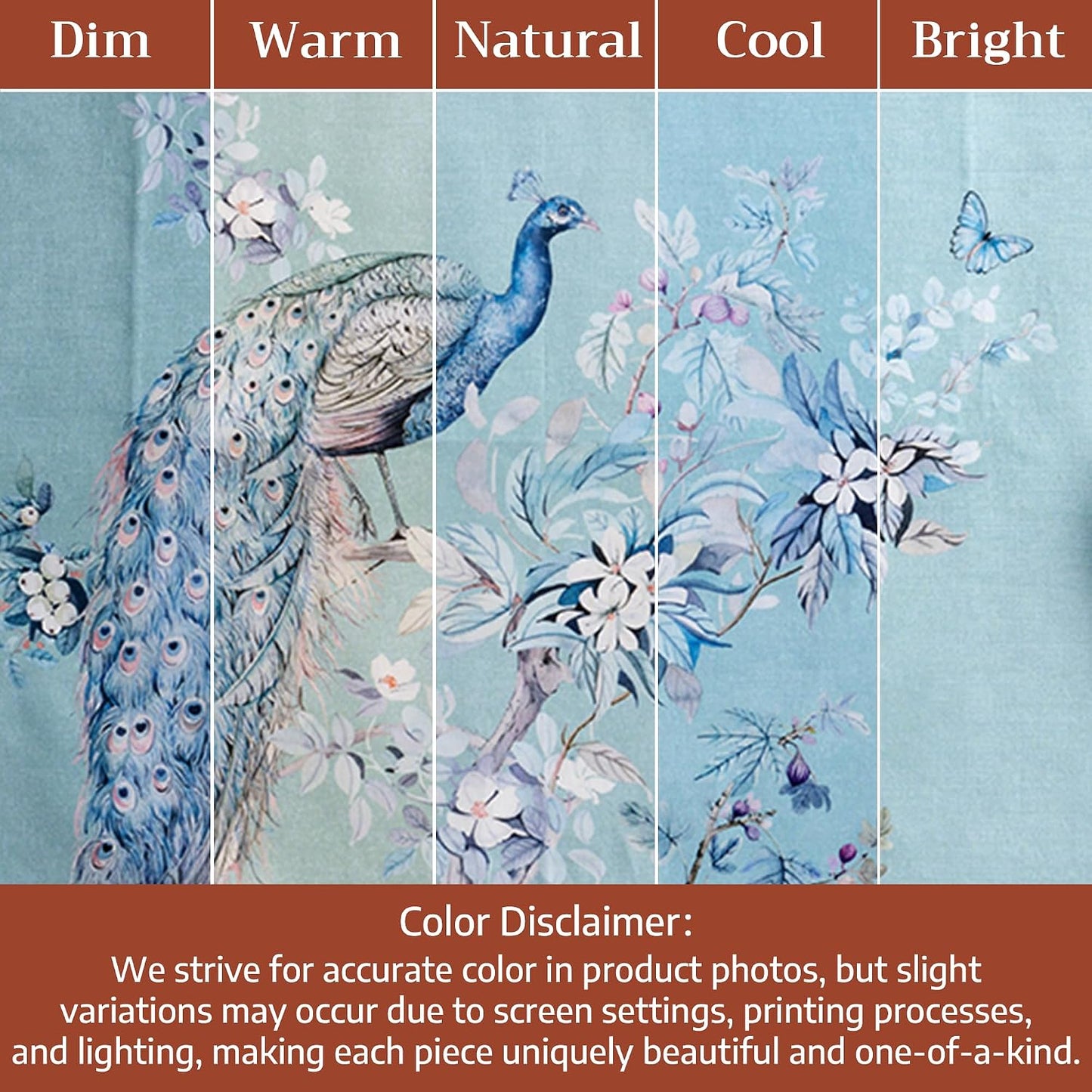 Maison d' Hermine Placemats Set of 4 Reusable 100% Combed Cotton (13"x19") | Cloth Place Mats Washable Table Mats for
