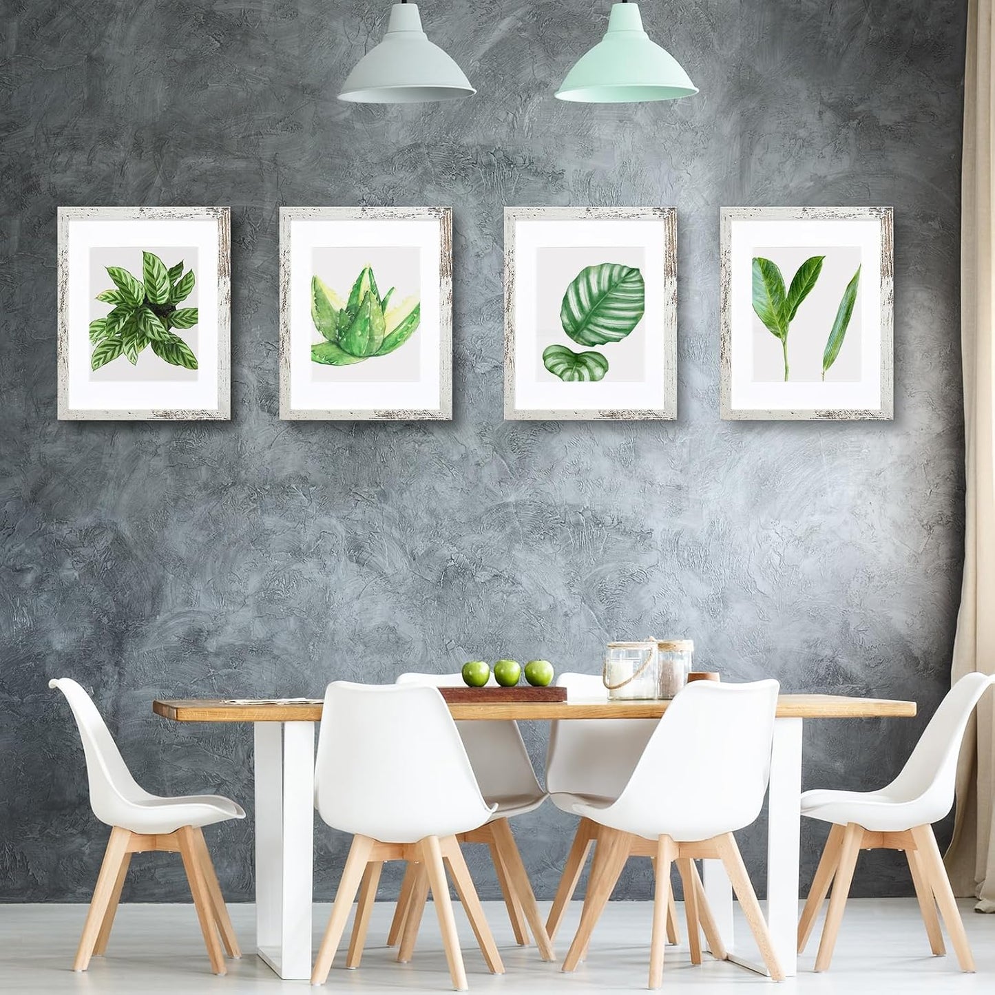 SESEAT 11x14 Picture Frame, Display Pictures 8x10 With mat or 11x14 Prints Without Mat, Wall Mounting, Distressed