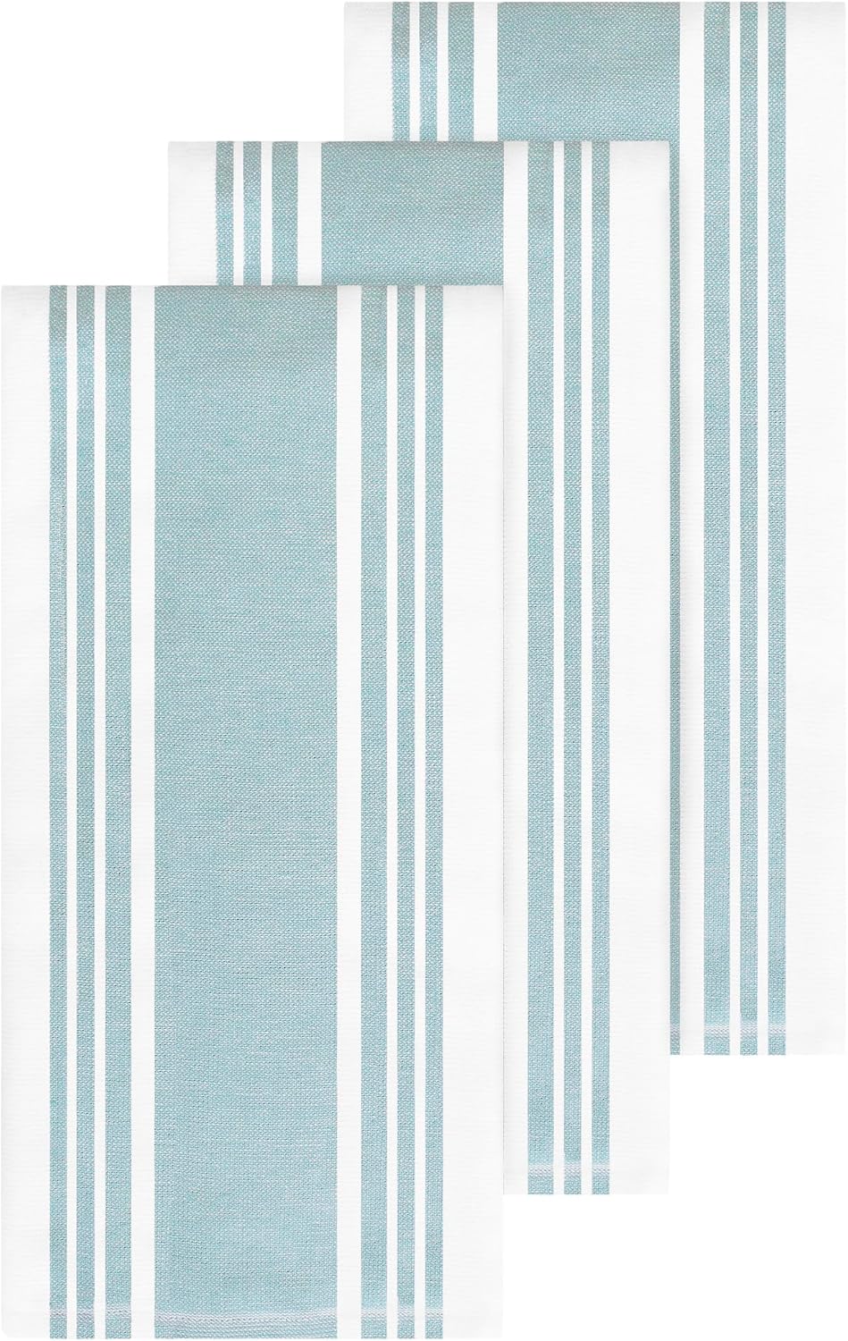 All-Clad Dual-Purpose Kitchen Towels: Highly Absorbent, Super Soft Long Lasting - 100% Cotton, 17"x30" Dish Towels for