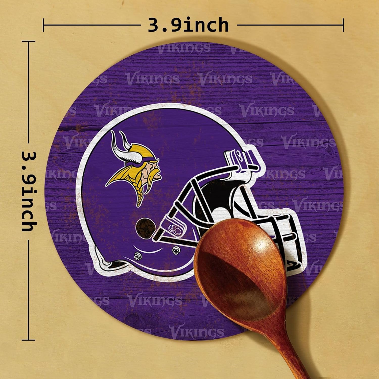 Coasters for Drinks / 10 Purple / Set of 4