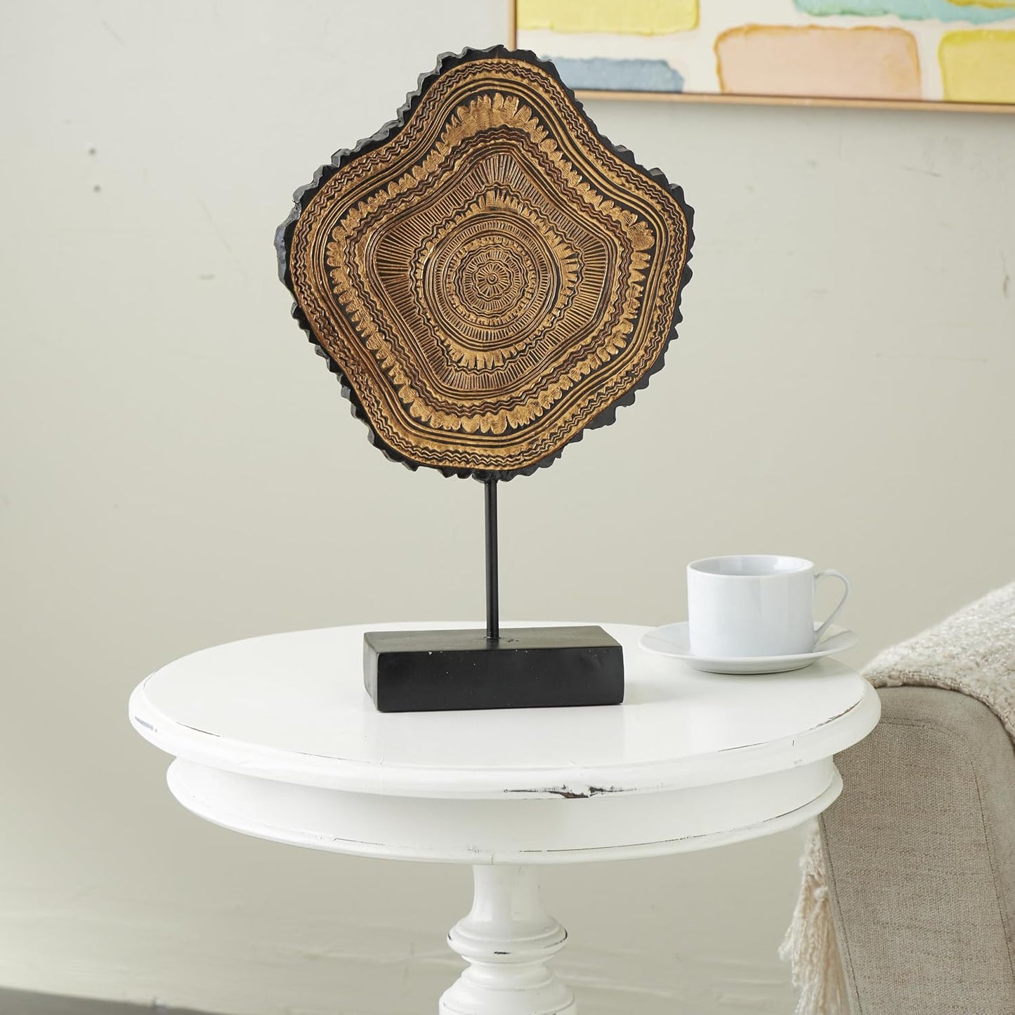 Stand and Wavy Edge / Black