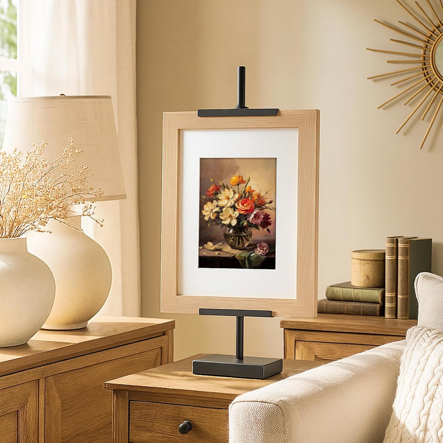 Picture Frame Stand to Display / Tabletop Frame Stand / 18 Inch / 10 x 8
