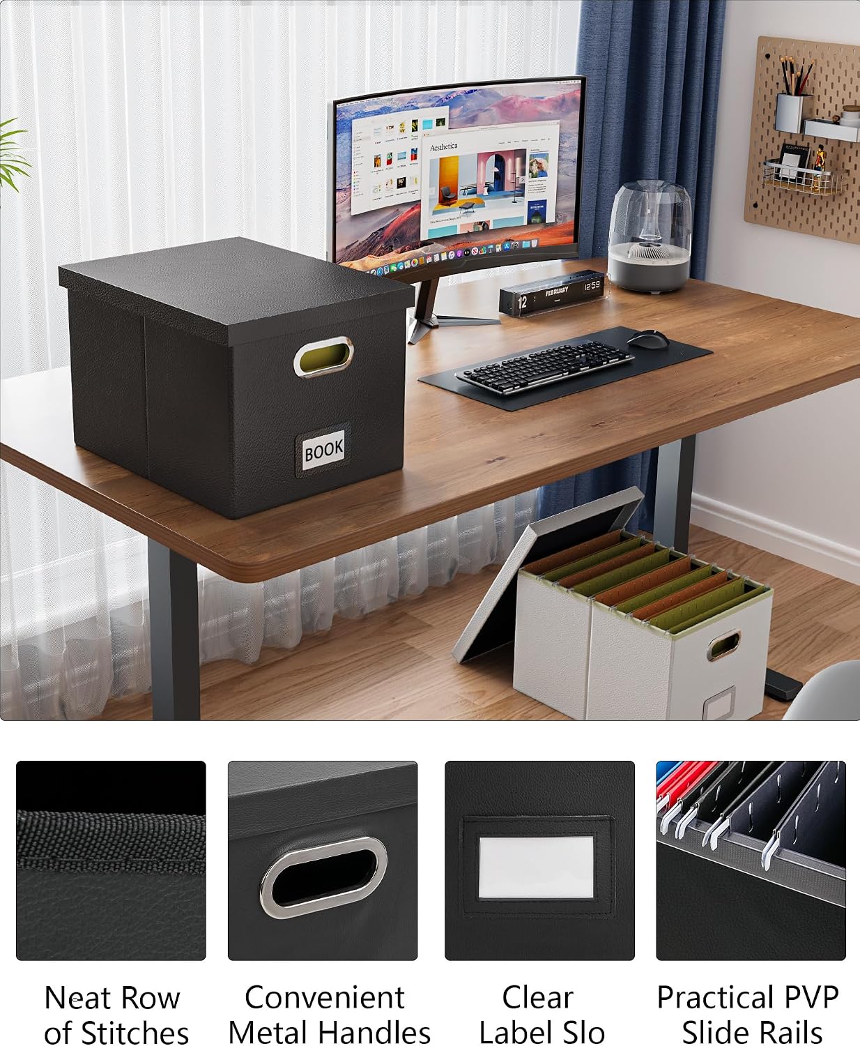 File Organizer Box / Black