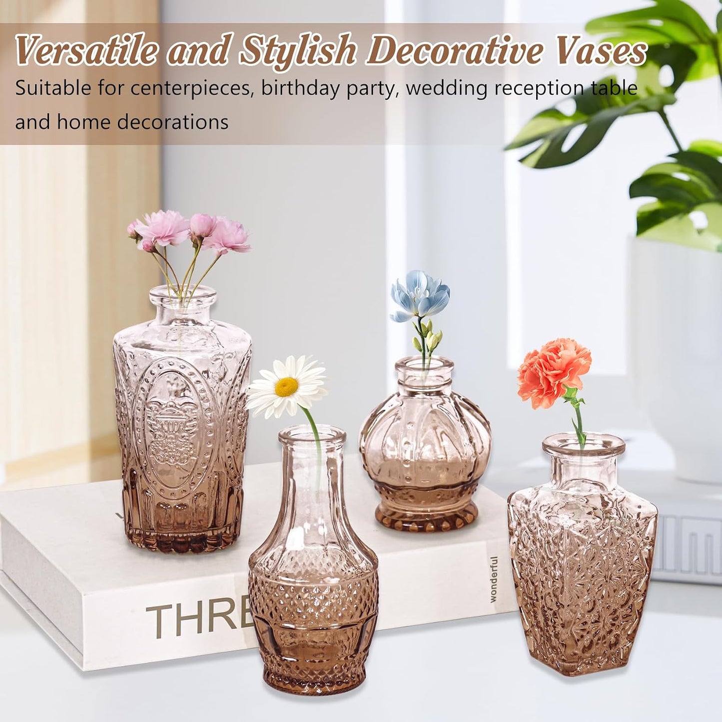 Glass Bud Vases / Set of 40