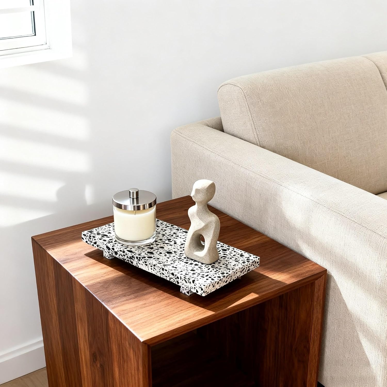 Marble Pedestal Stand / Multi Colors