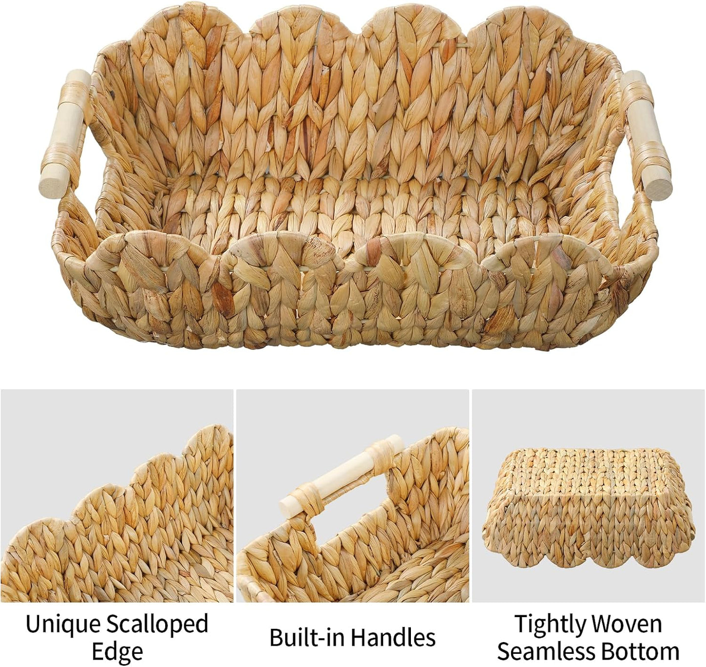 Wicker Basket for Gifts / Water Hyacinth