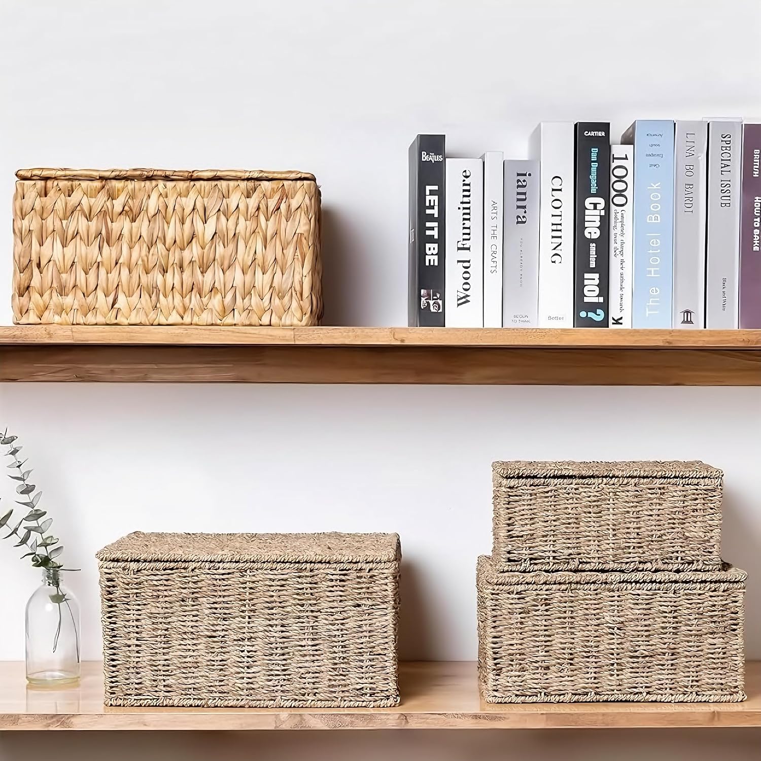 Seagrass Strorage Basket / Woven Gift Basket and Hamper