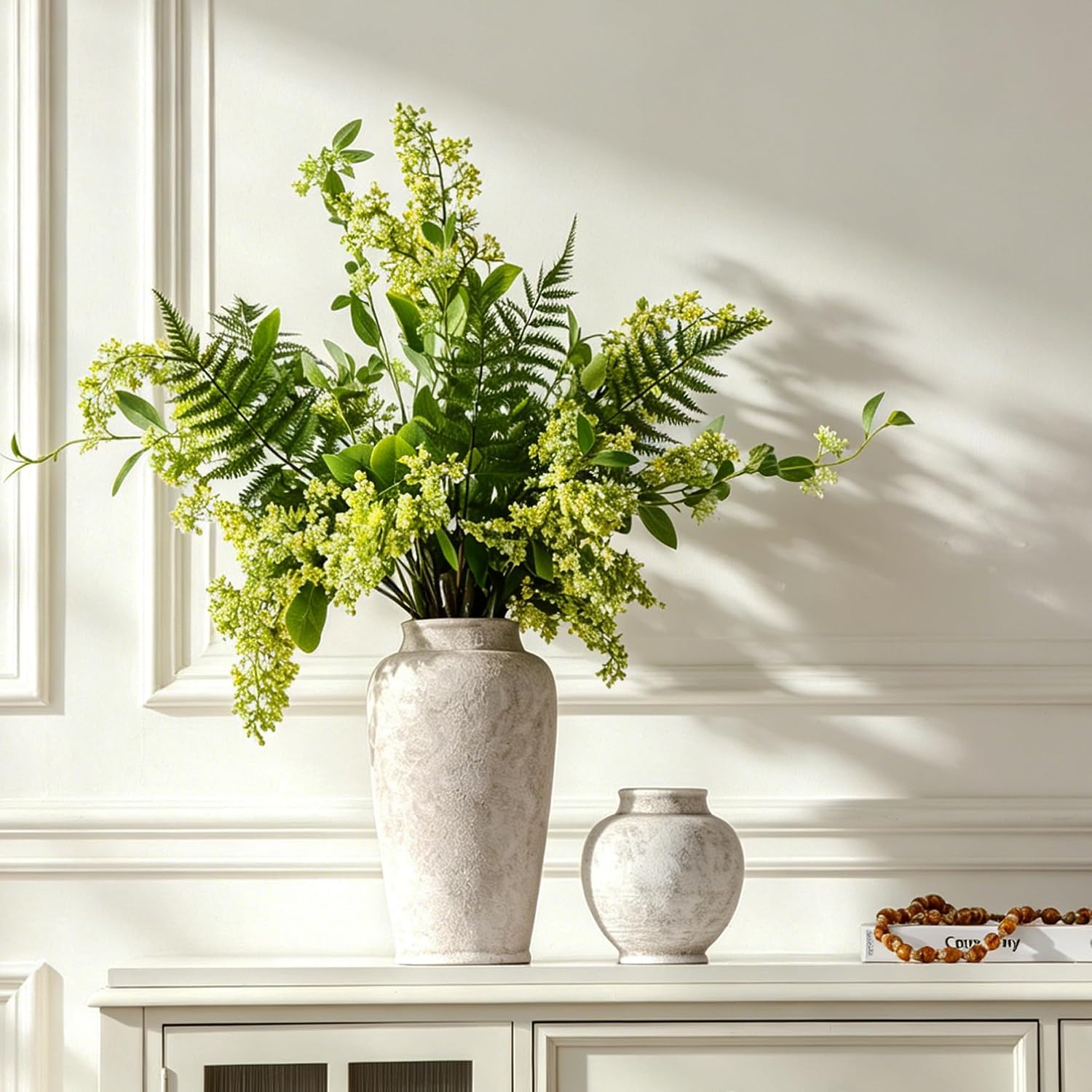Ceramic Flower Vase / 12"- D