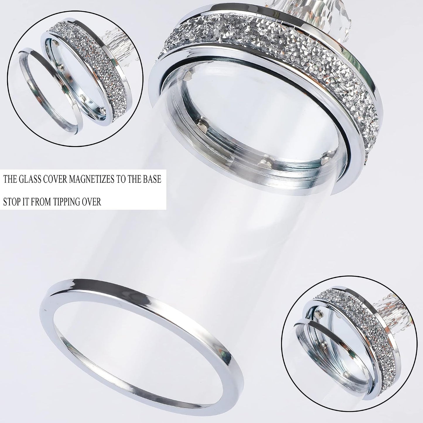 Candle Holder for Pillar Candle, Pillar Candle Holders for Wedding, Coffee Dining Table, Christmas, Table Centerpieces