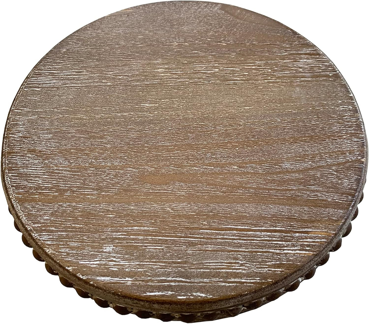 7.6" Round Vintage Display Stand / Natural