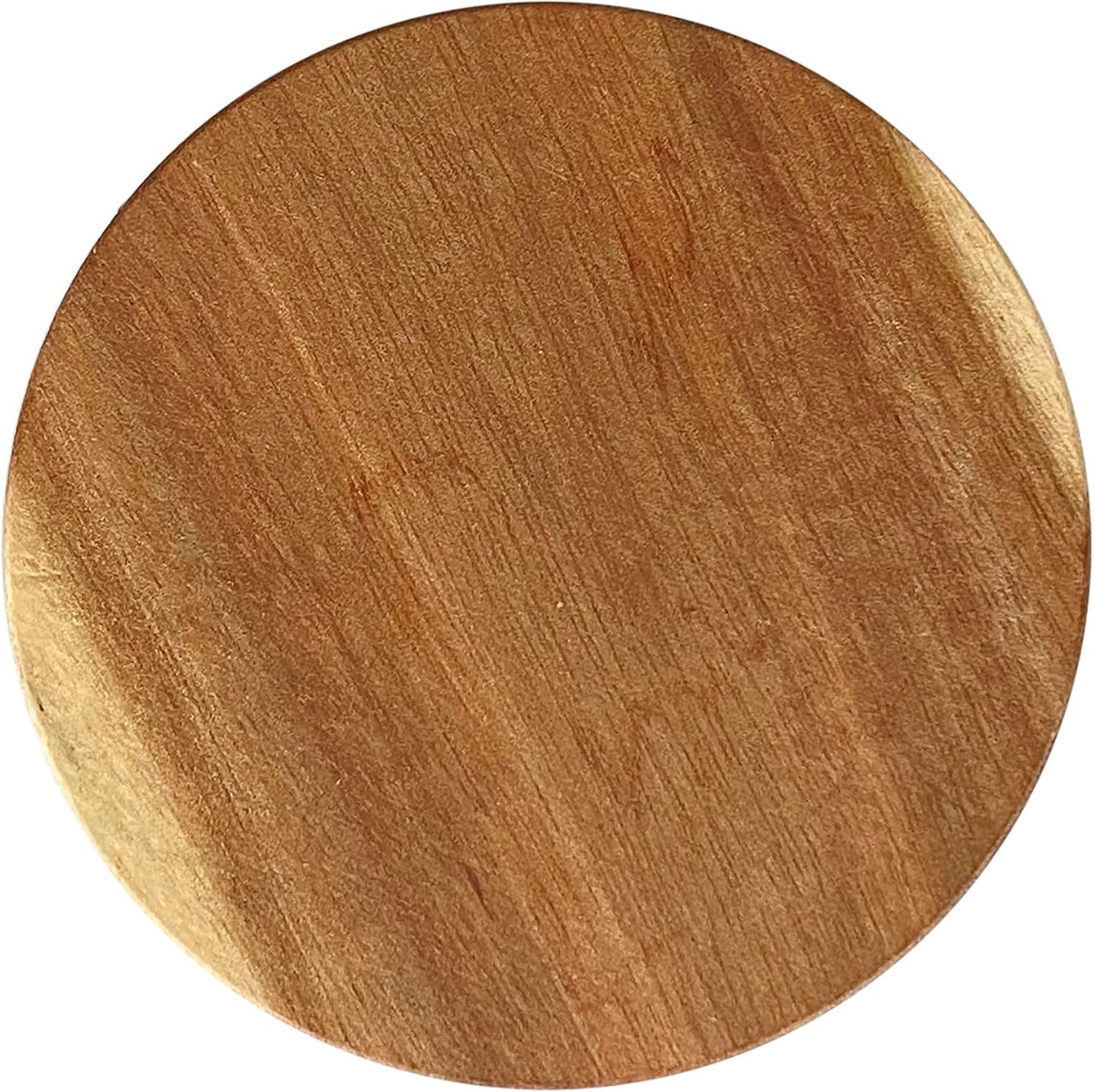 Round Wooden Cup Coasters / 3.74 Inch / Set of 12