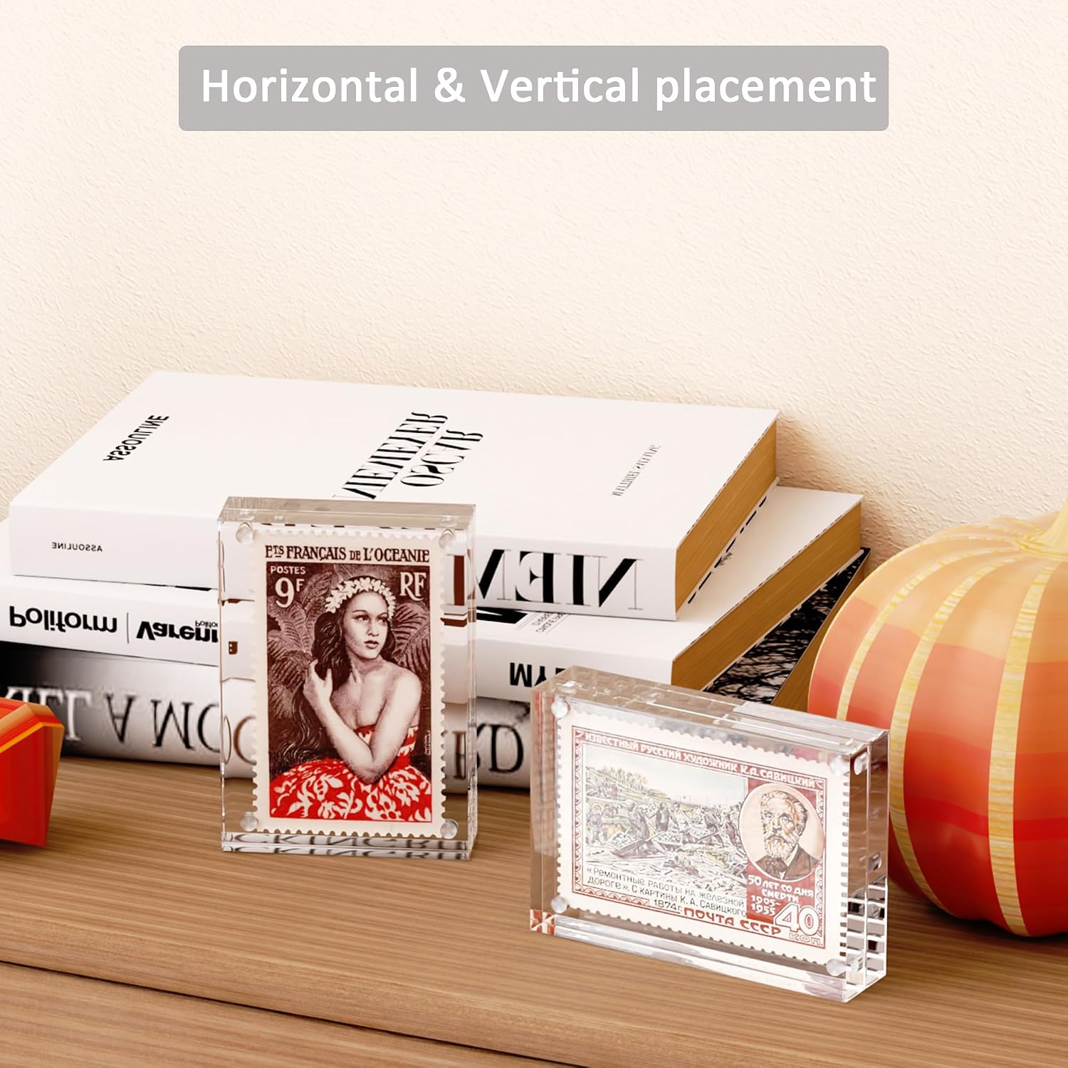 Acrylic Picture Frame / 2.5 x 3.5 / Clear / Set of 2