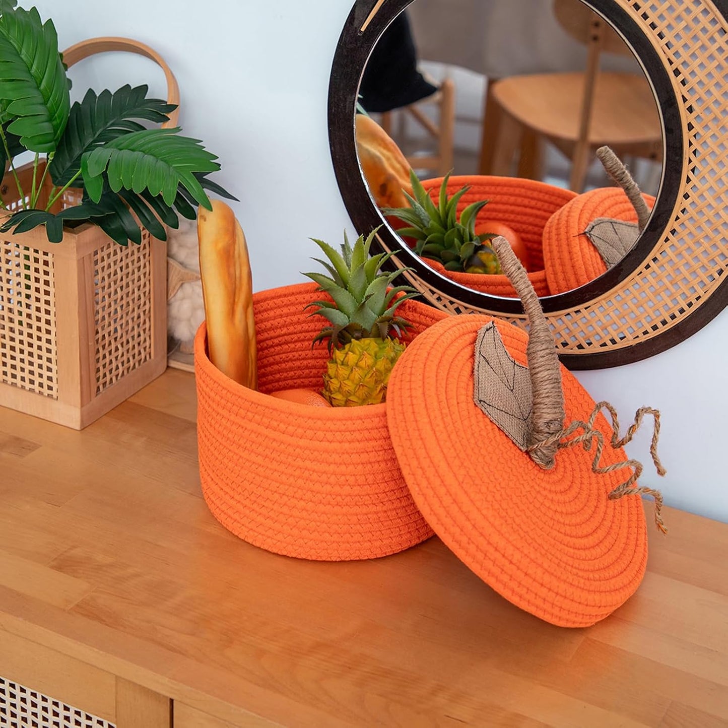 Cotton Rope Storage Basket
