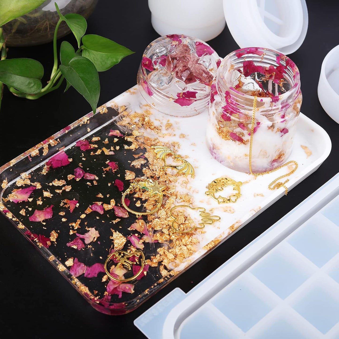 Tray Molds / Jar Silicone Molds / Rolling Tray Molds Set