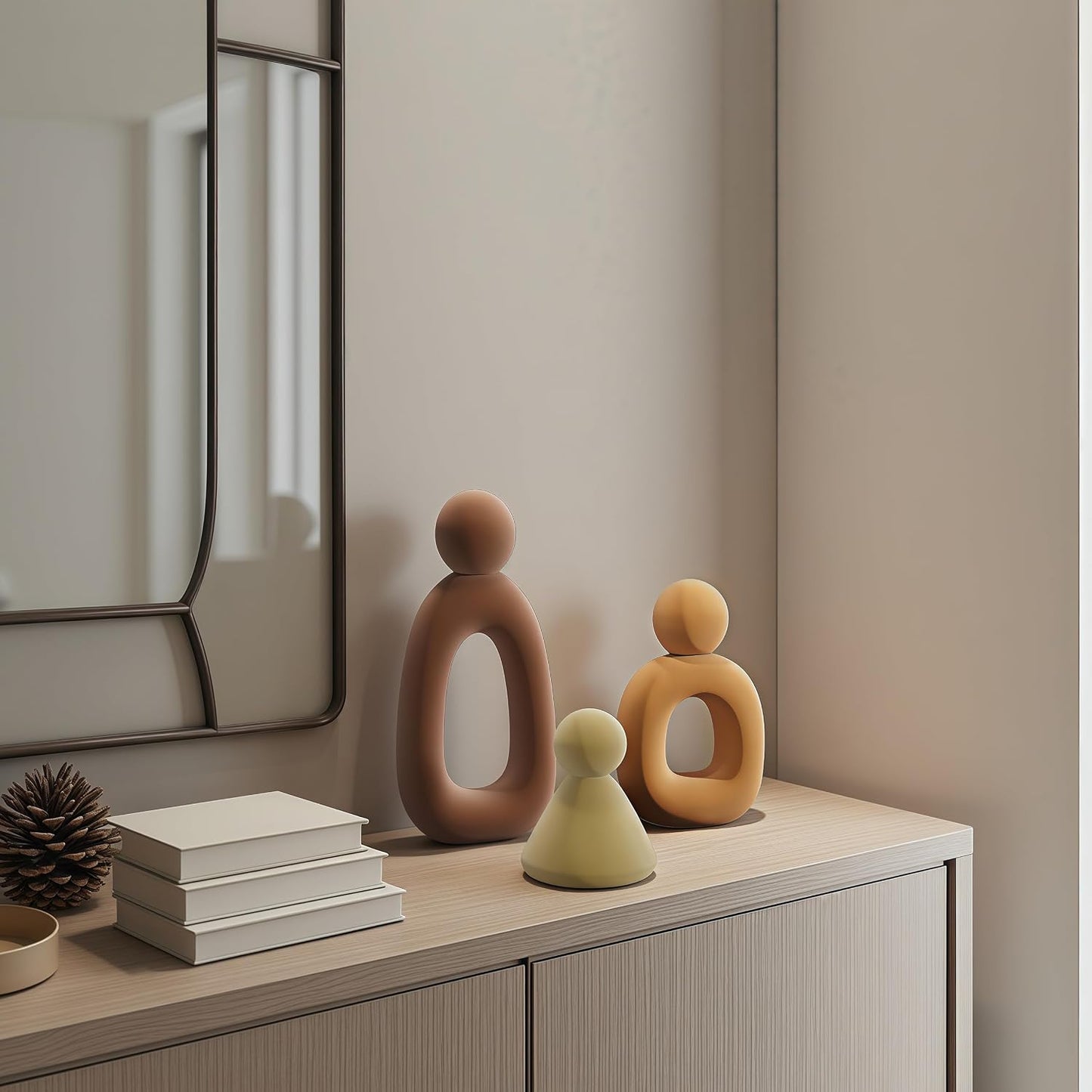 Modern Living Room Character Design / Flocking Color