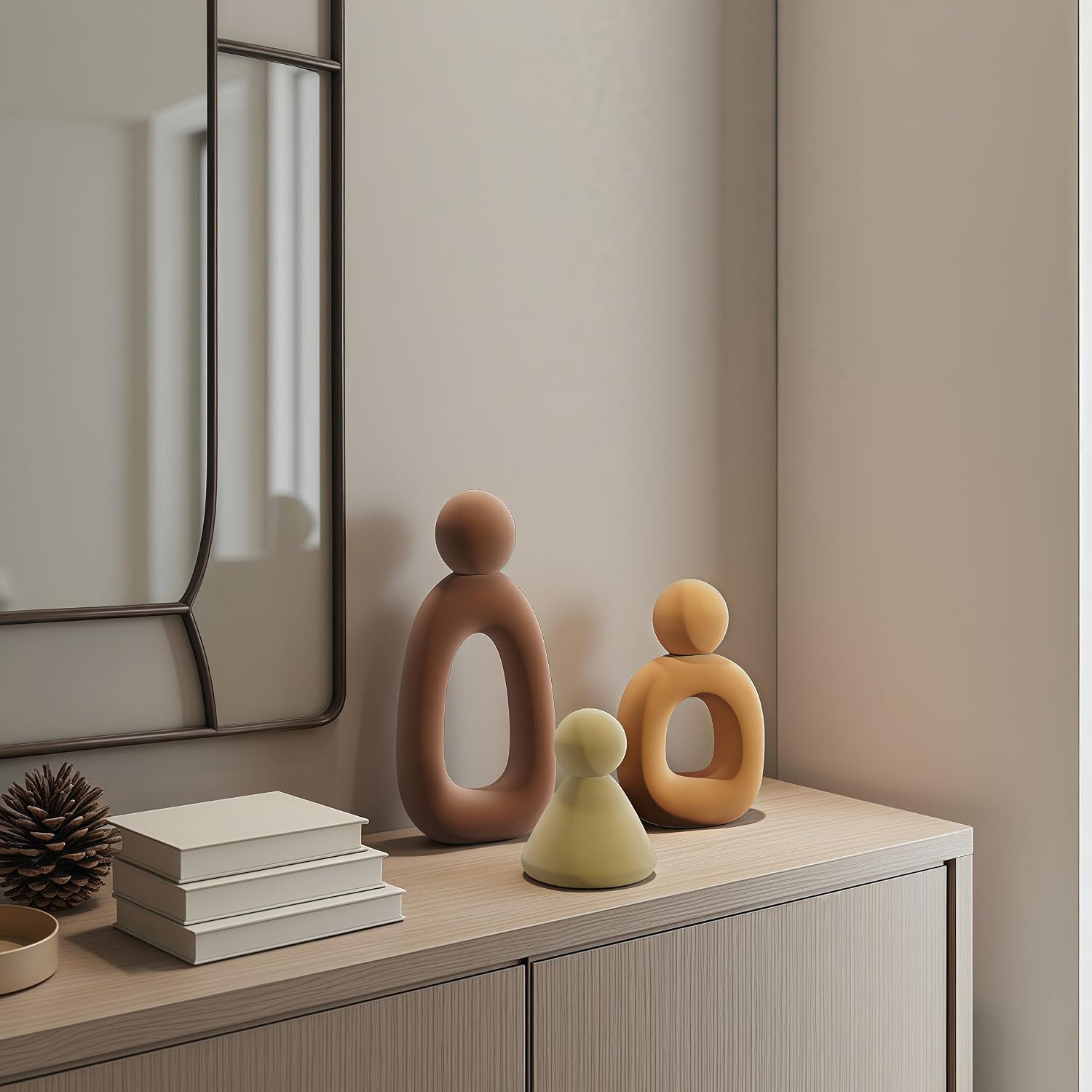 Modern Living Room Character Design / Flocking Color