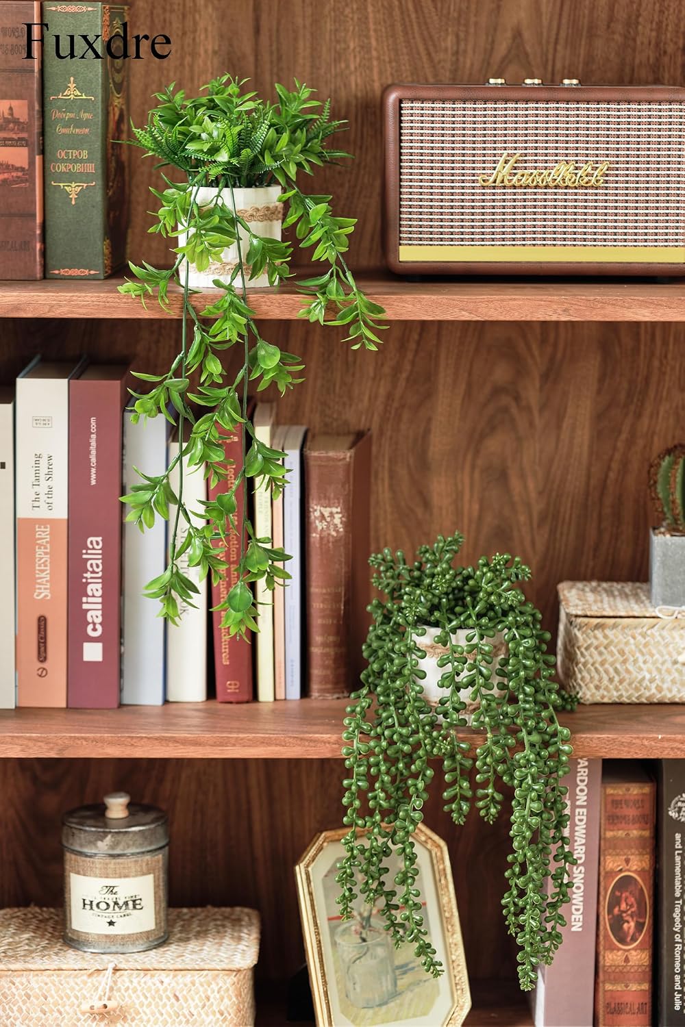Fake Hanging Plants / Hangingb / Set of 2