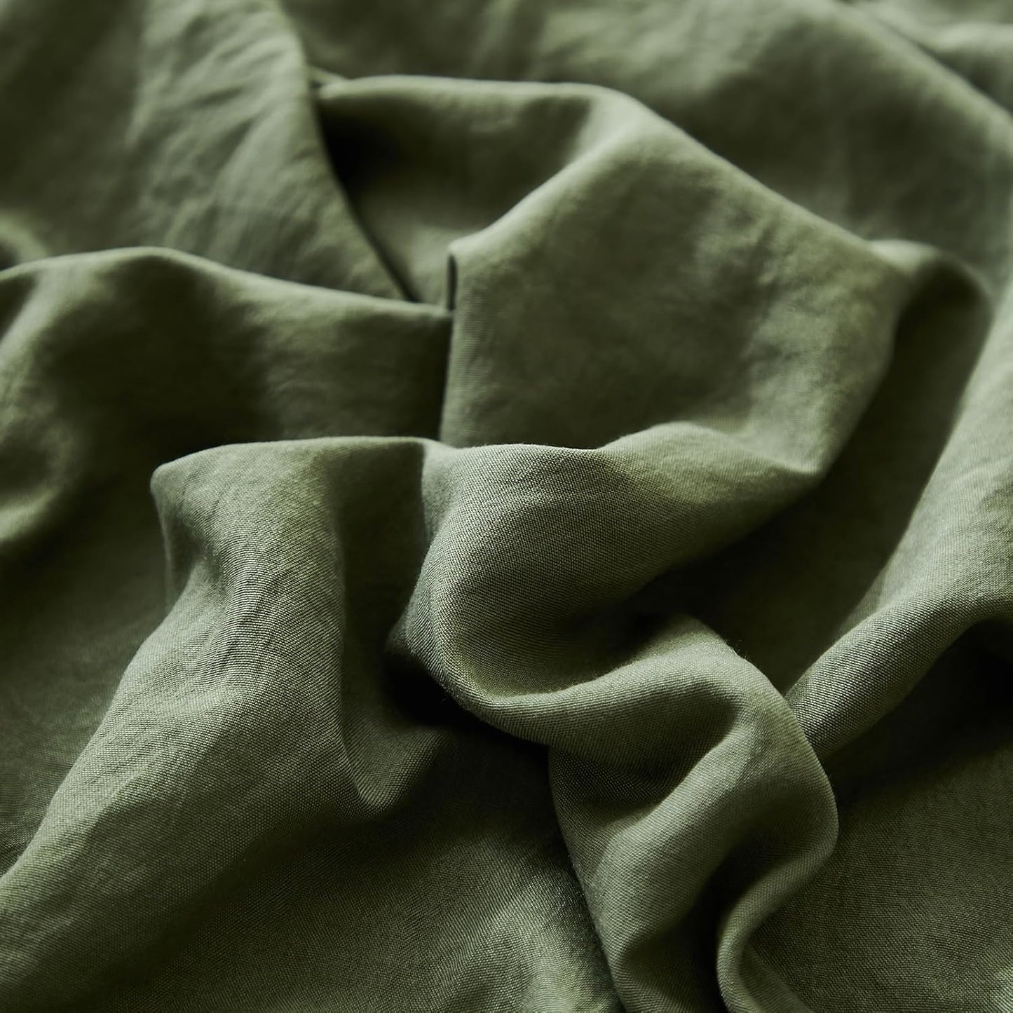 Shabby Chic Pillow Cover / Body / Olive Green / 20 x 54