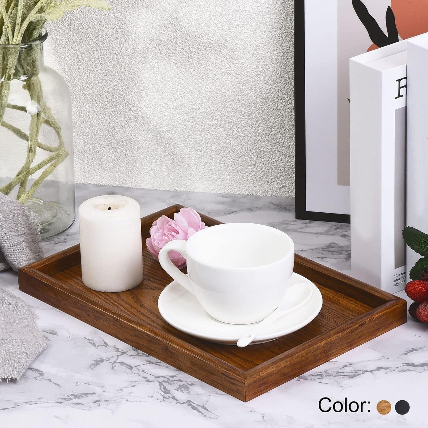Wood Serving Tray Outer Base / 10 x 7