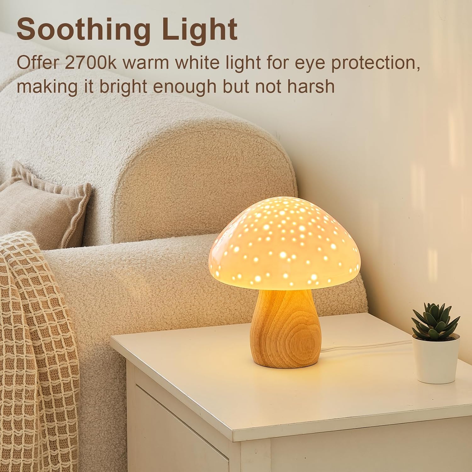 Vintage Night Light / Pink