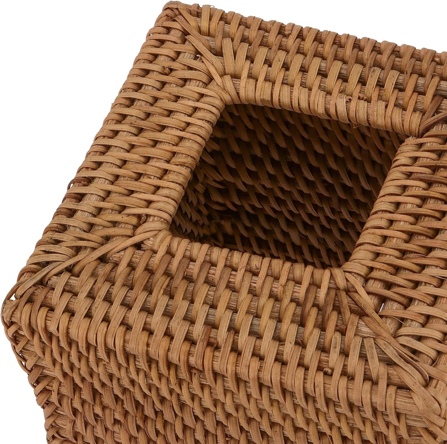 Rattan Tissue Box Cover / Set of 2