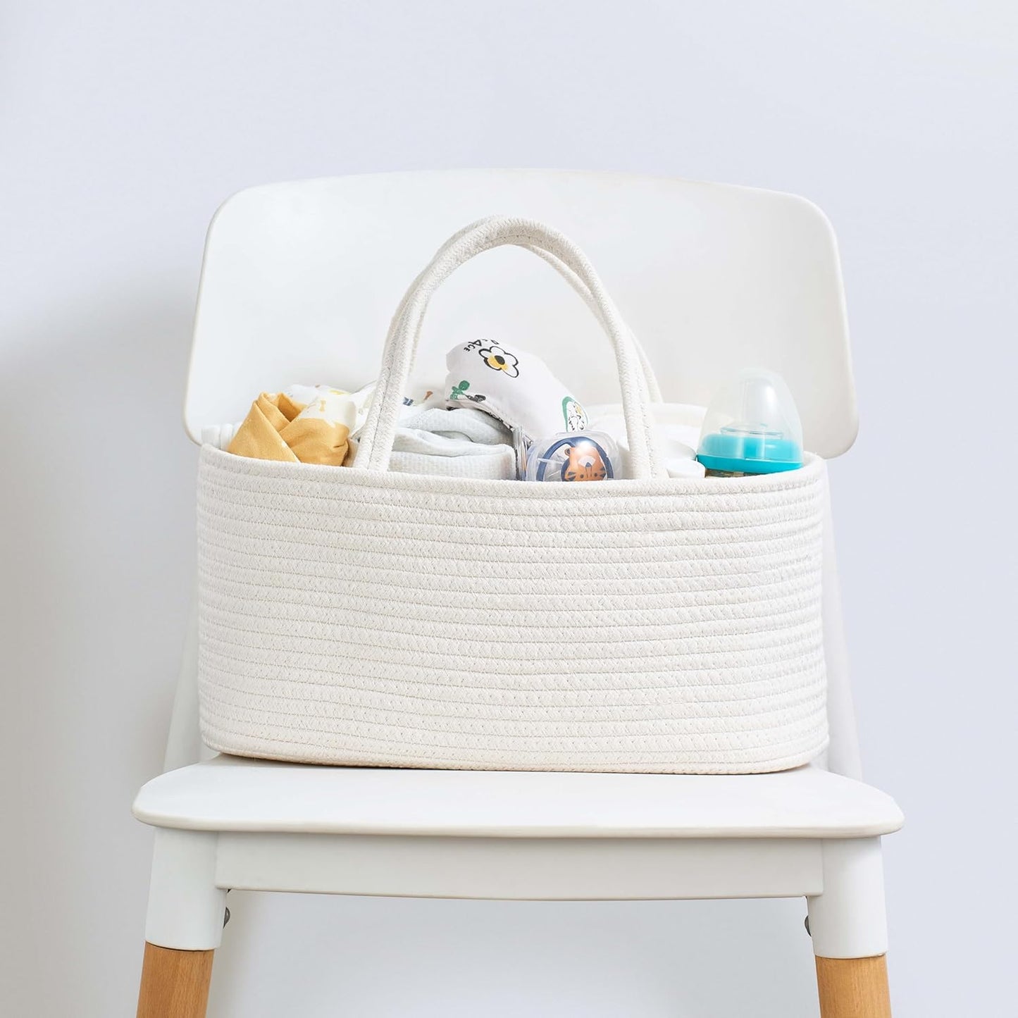 Baby Storage Basket / Off White / Small