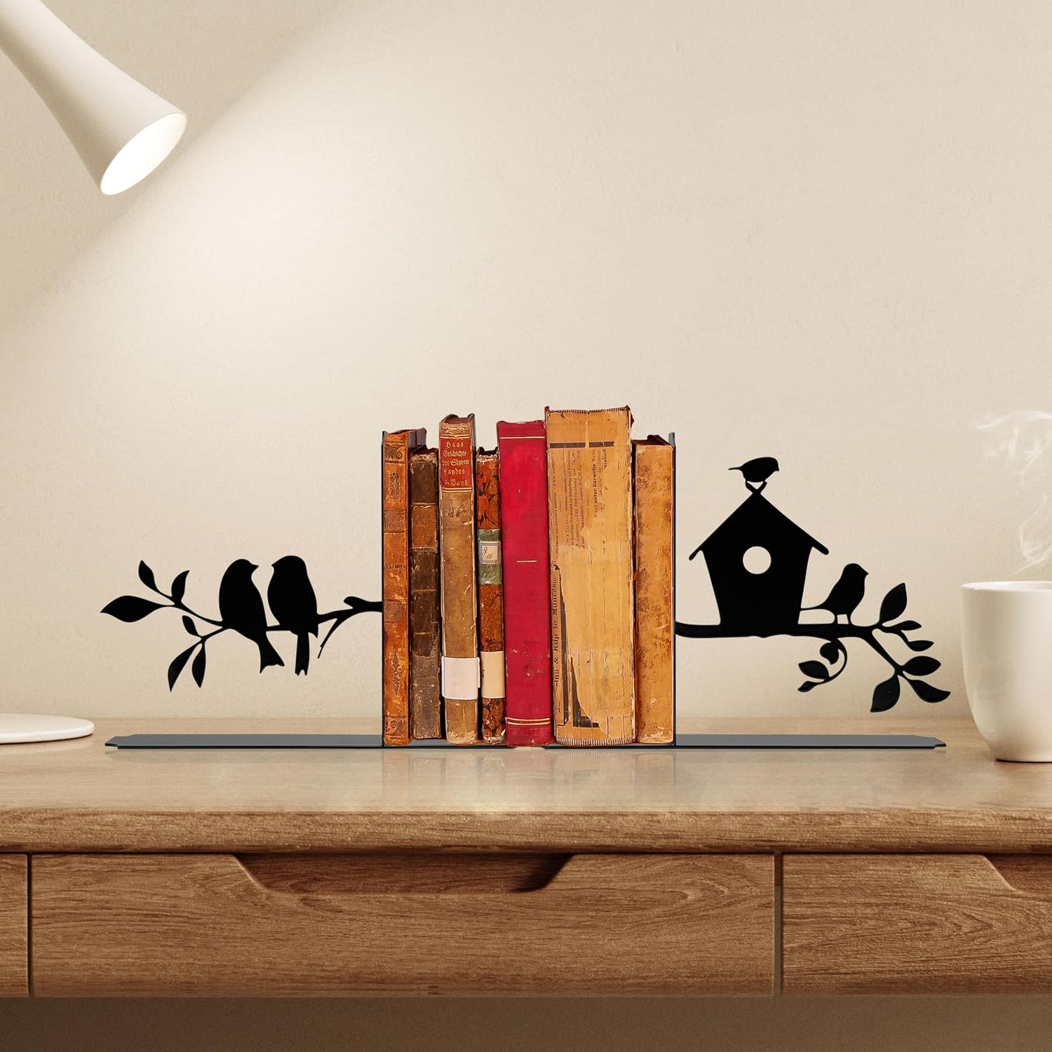 Metal Bookends / Decorative Book Ends