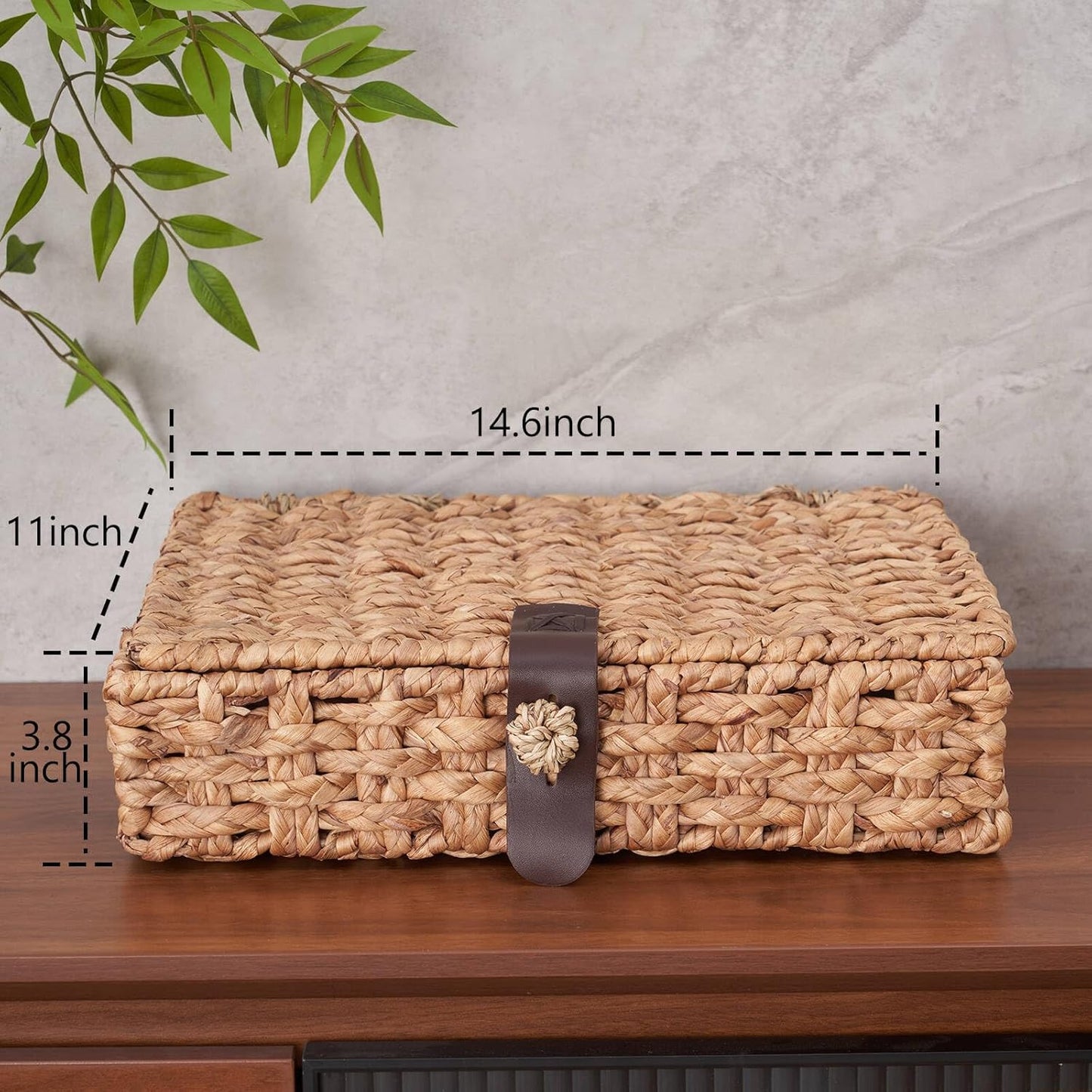 Wicker Storage Basket / Large