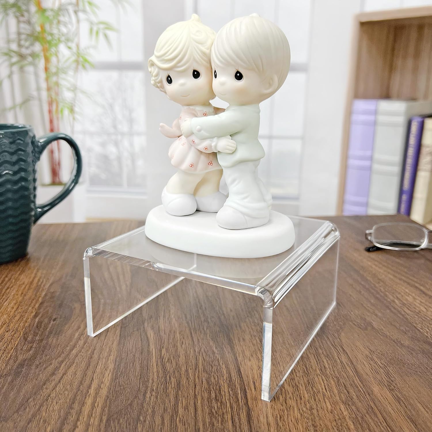 Acrylic Short Square Display Riser / 2.5 x 5 x 5 / Clear