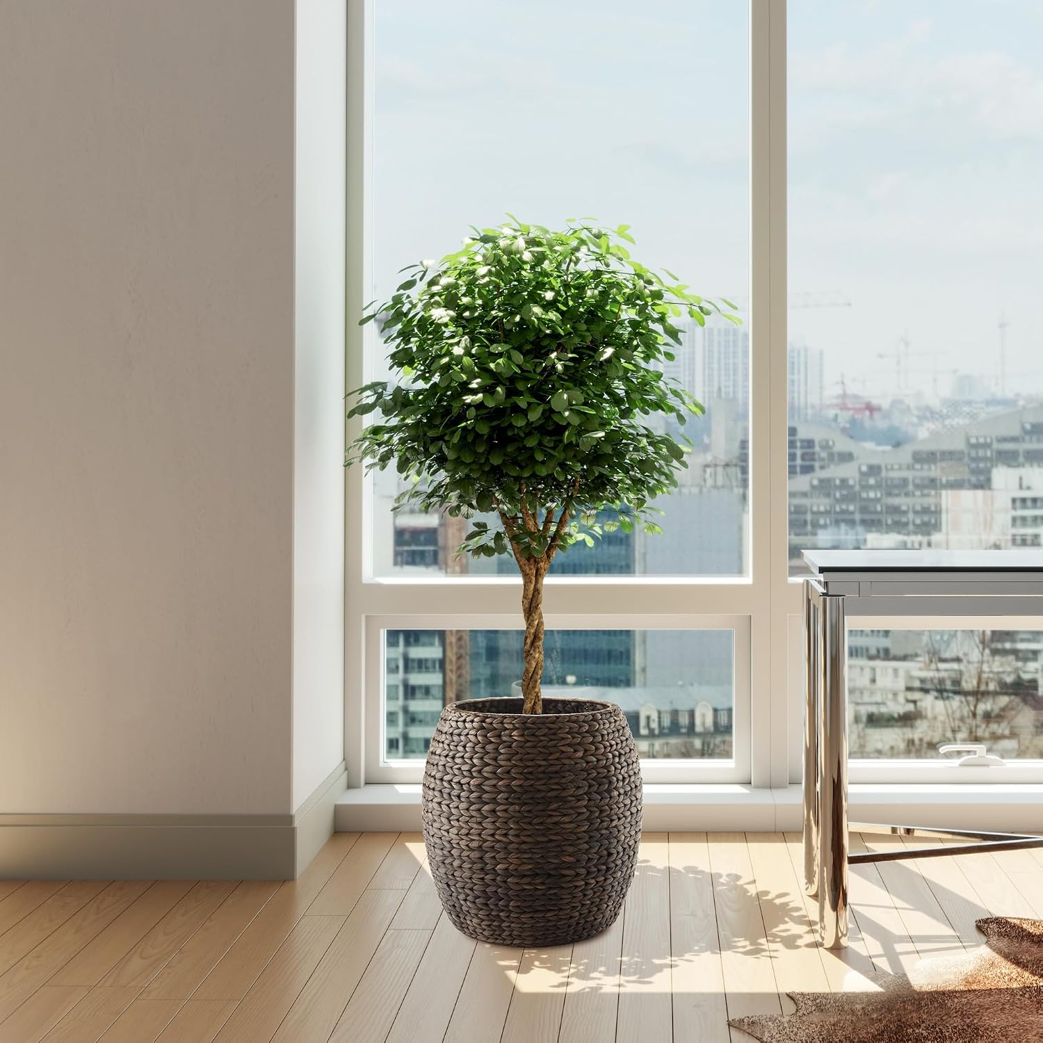 Round Storage Basket / Espresso / Brown