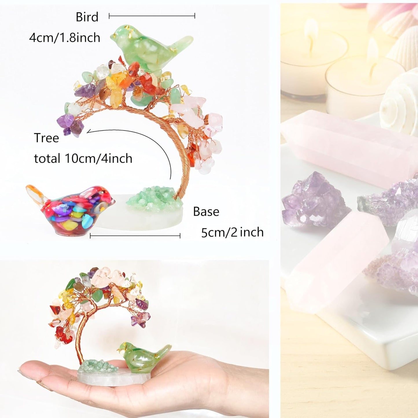 Small Birds Statues / Colorset2
