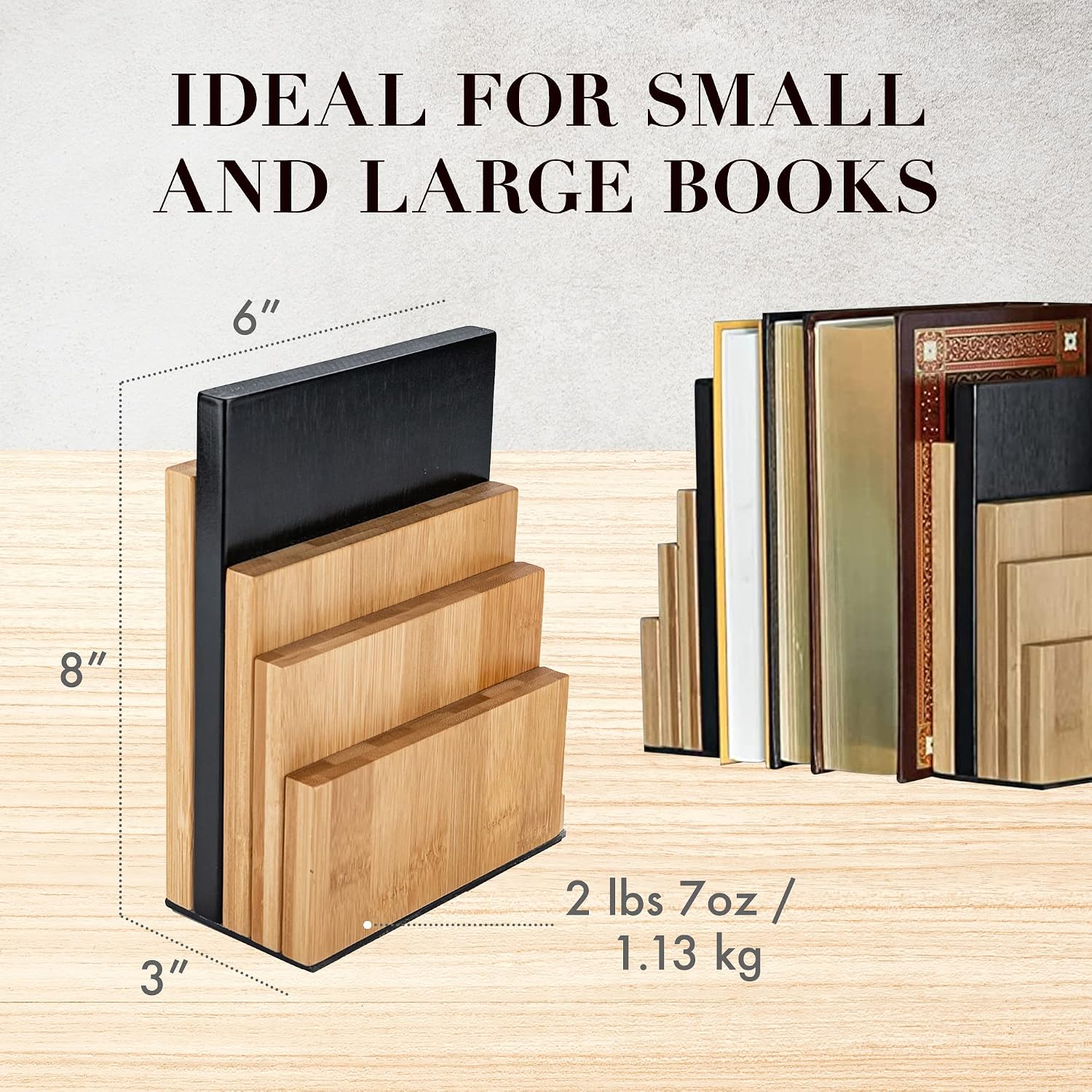 Book Holders / Non-Skid Decorative Bookends