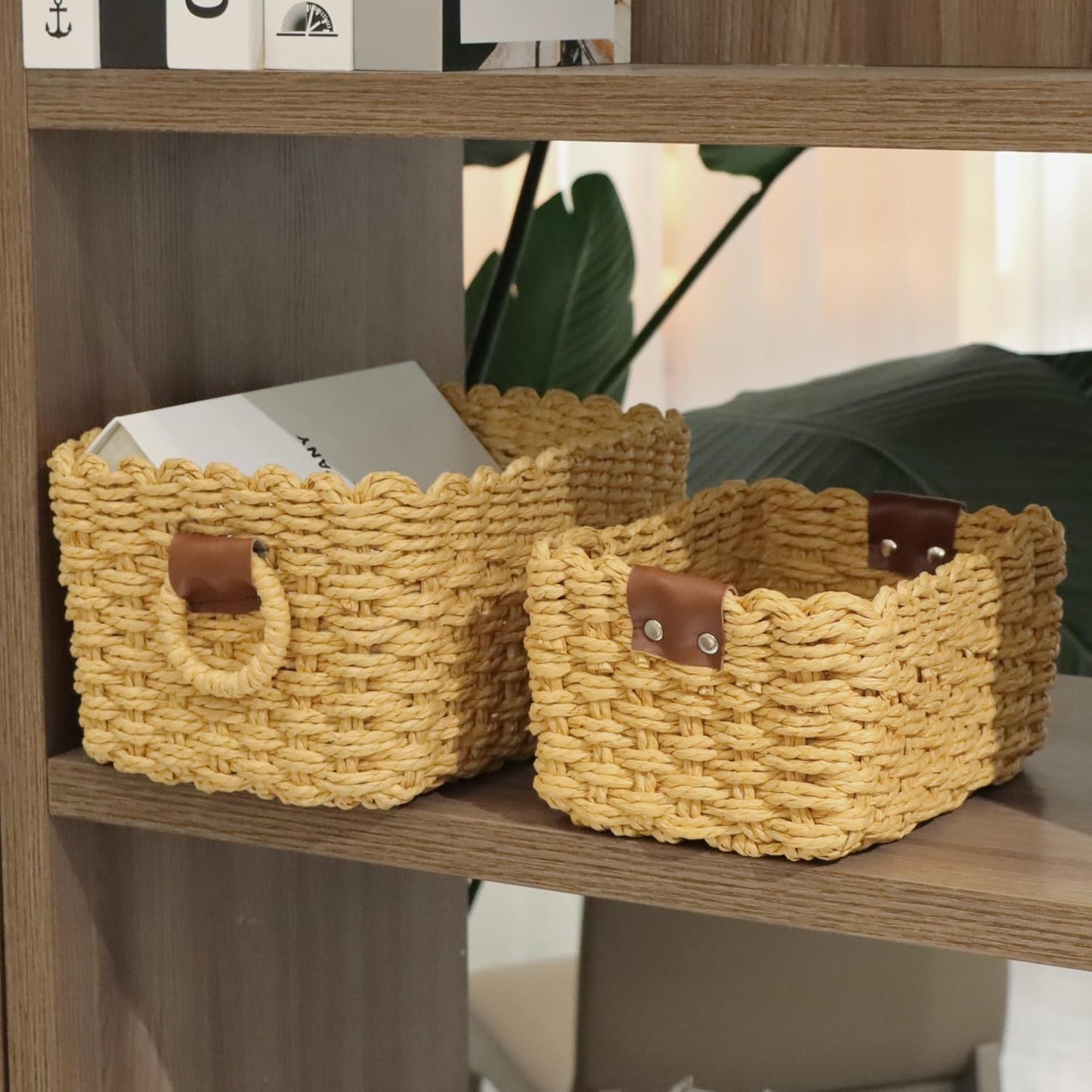 woven storage Little basket / Desert Color