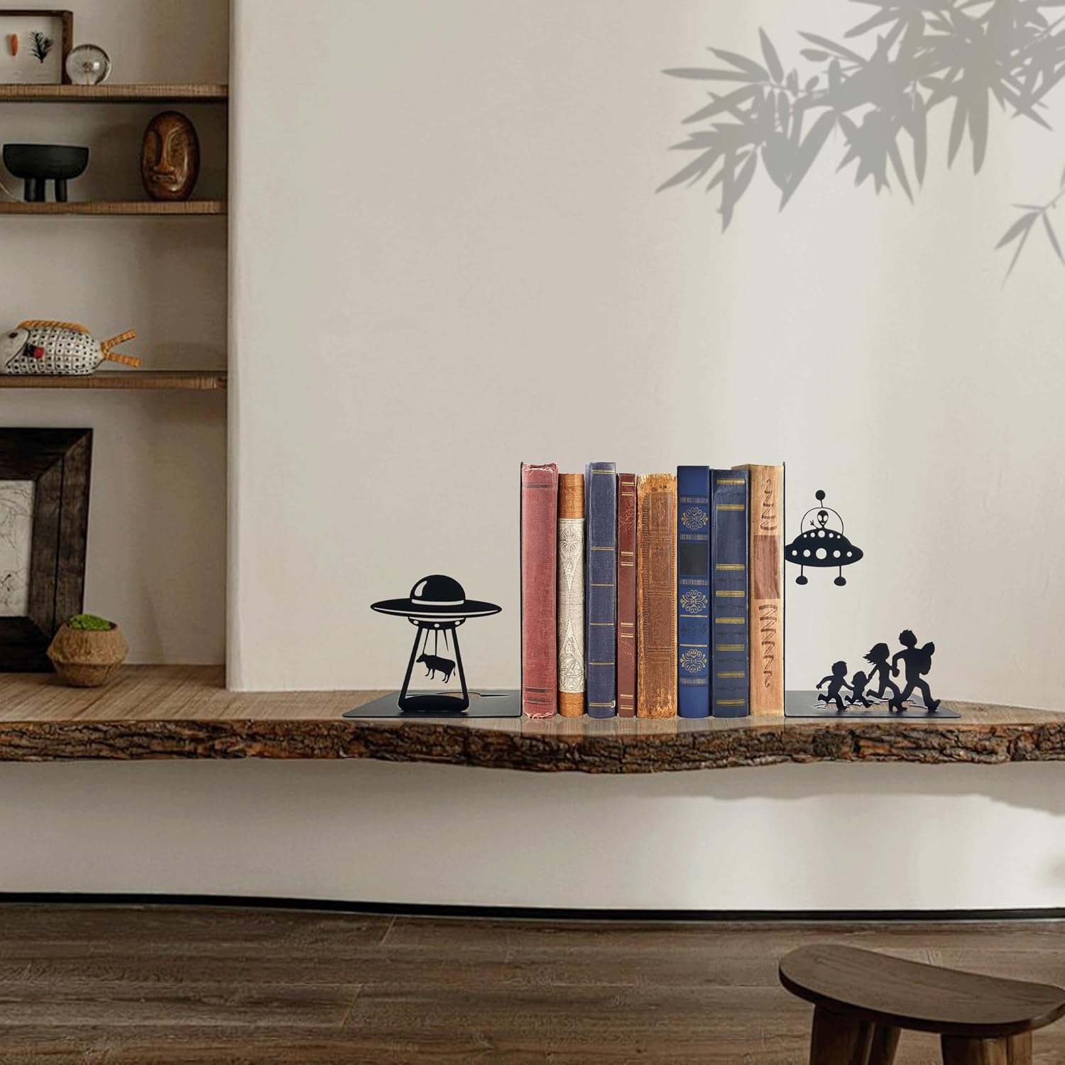 Modern Bookends / Decorative Bookends / Black