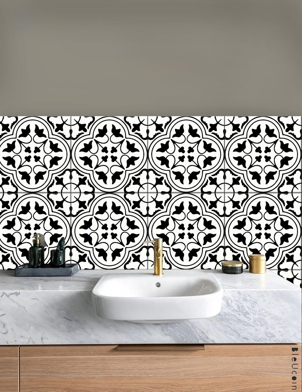 Tangier Peel and Stick Tile Stickers / 4.25 x 4.25