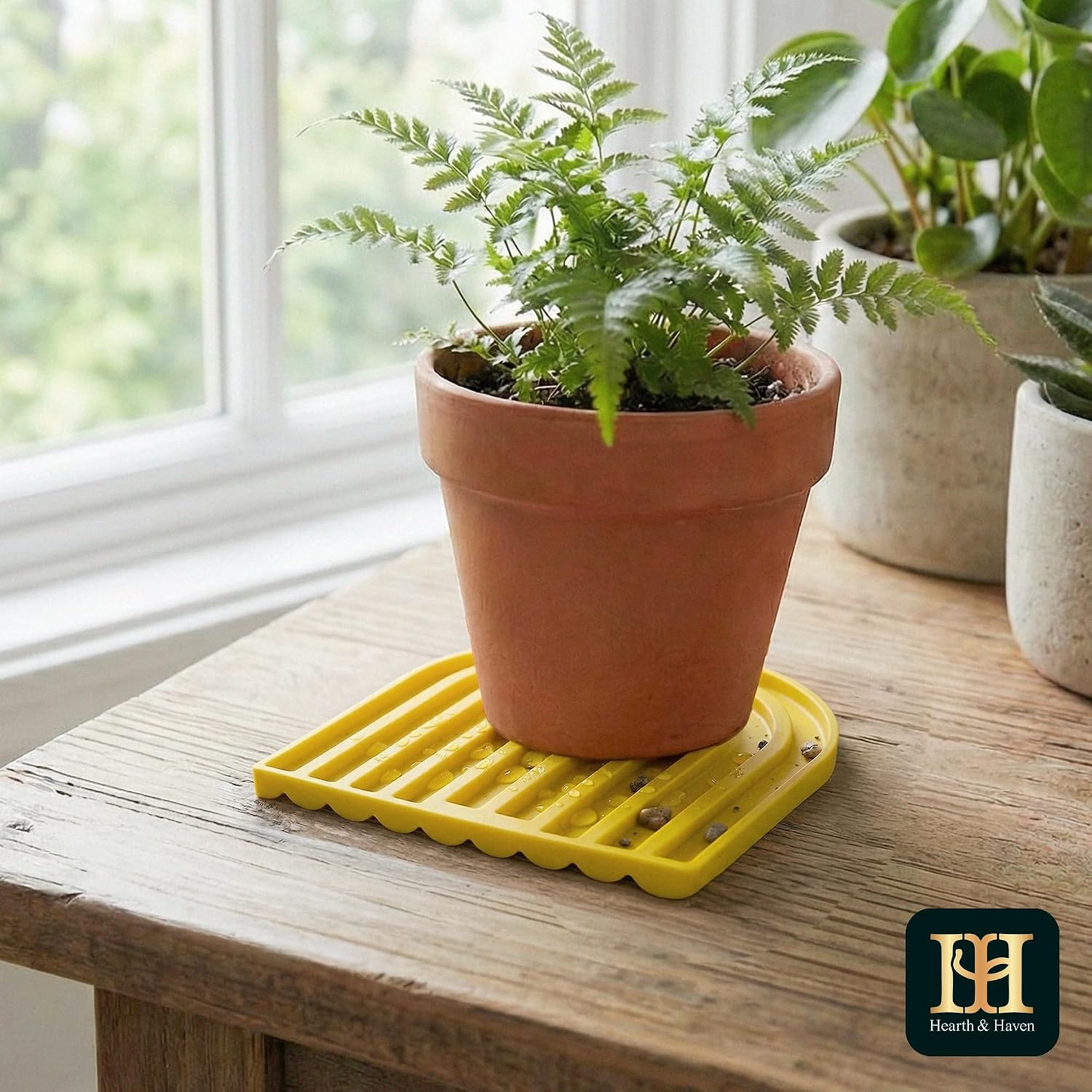 Non-Slip Pot Holders / Sunflower Yellow