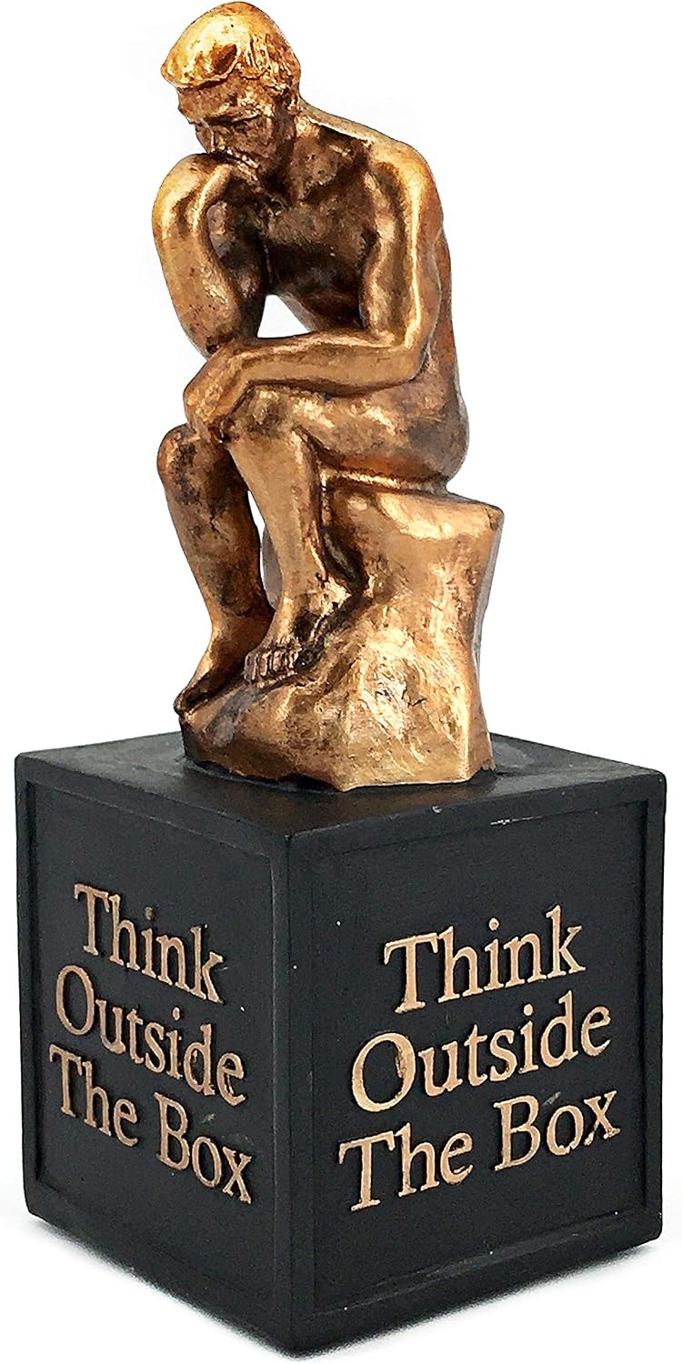 24674 Rodins Thinker Bookends