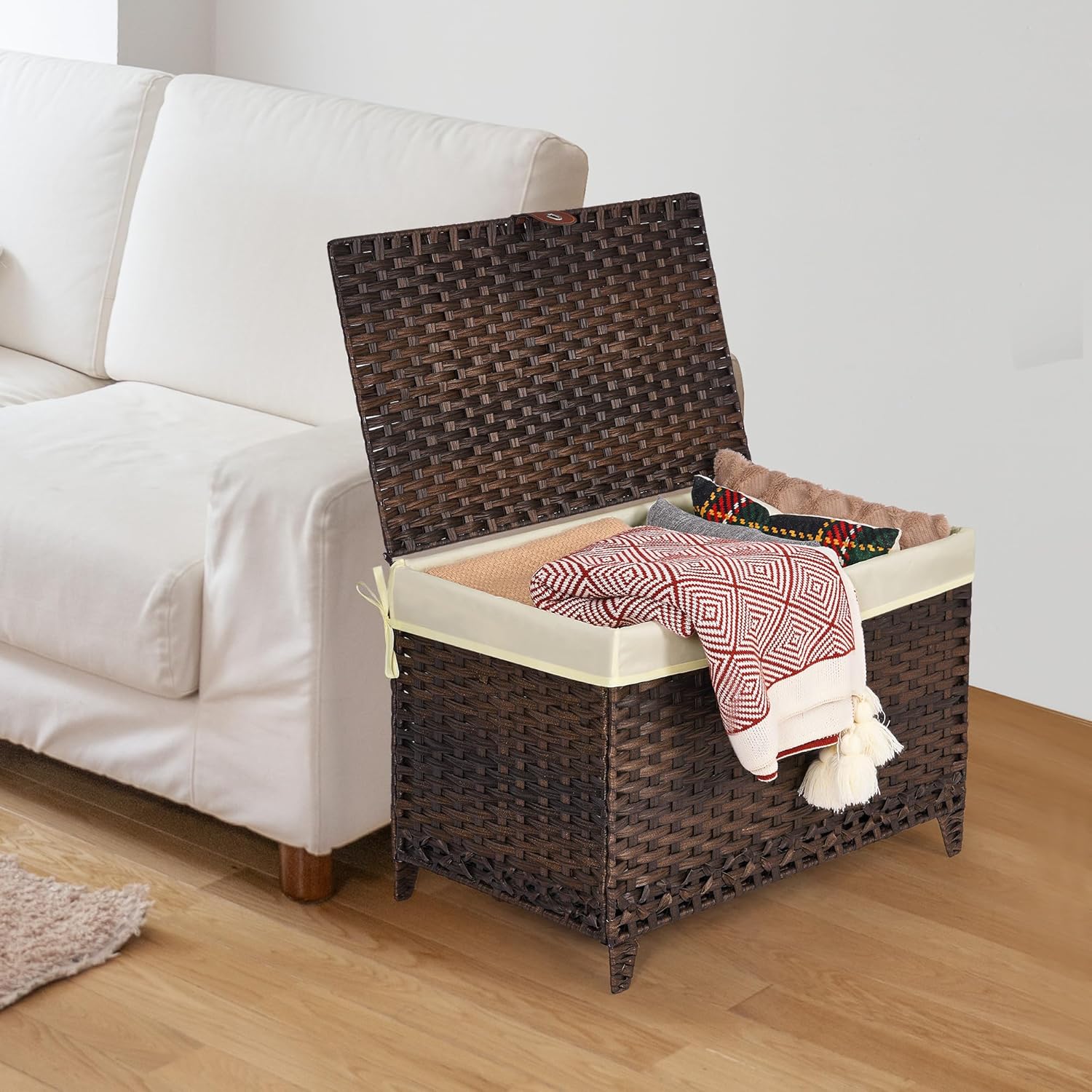 Rattan Shelf Basket / 160L / Brown