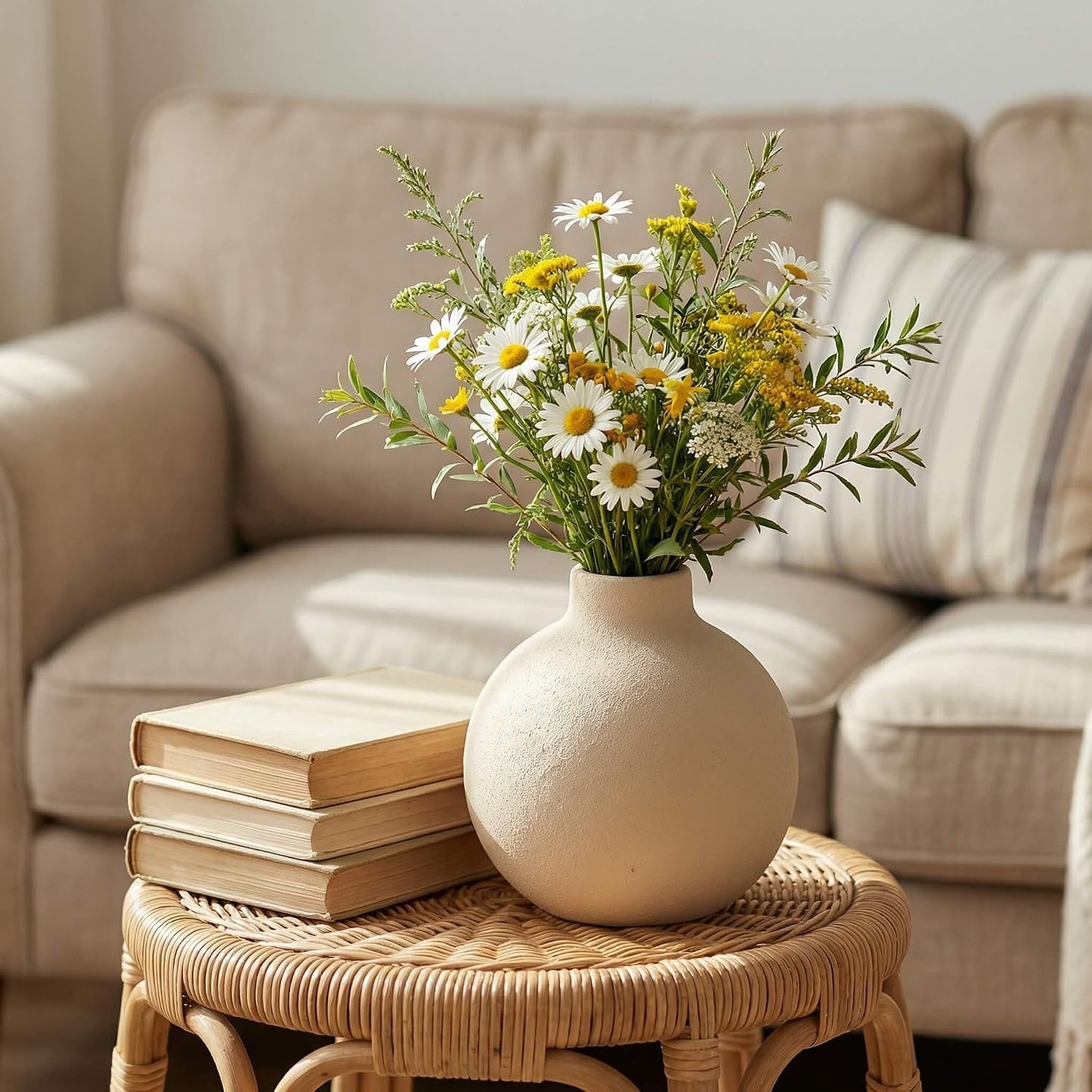 Ceramic Flower Vase / 5.12 Inch