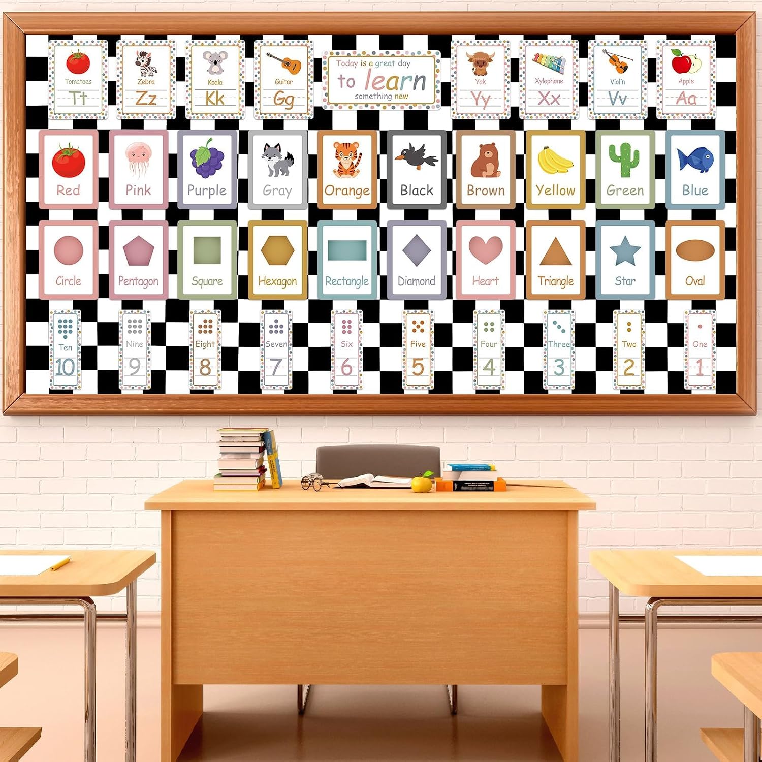 Black White Checkered Bulletin Board Paper Roll Black Plaid Bulletin Board / Black Checkered
