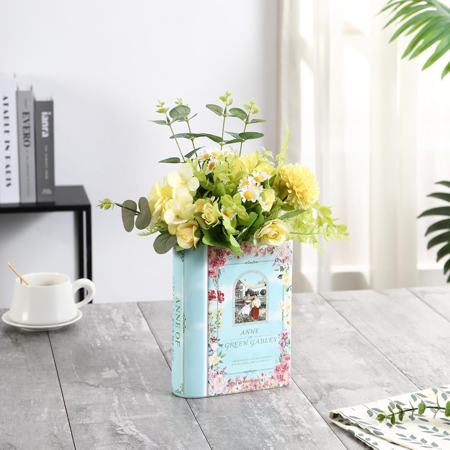 Ceramic Book Vase / Anne / Ceramic-8