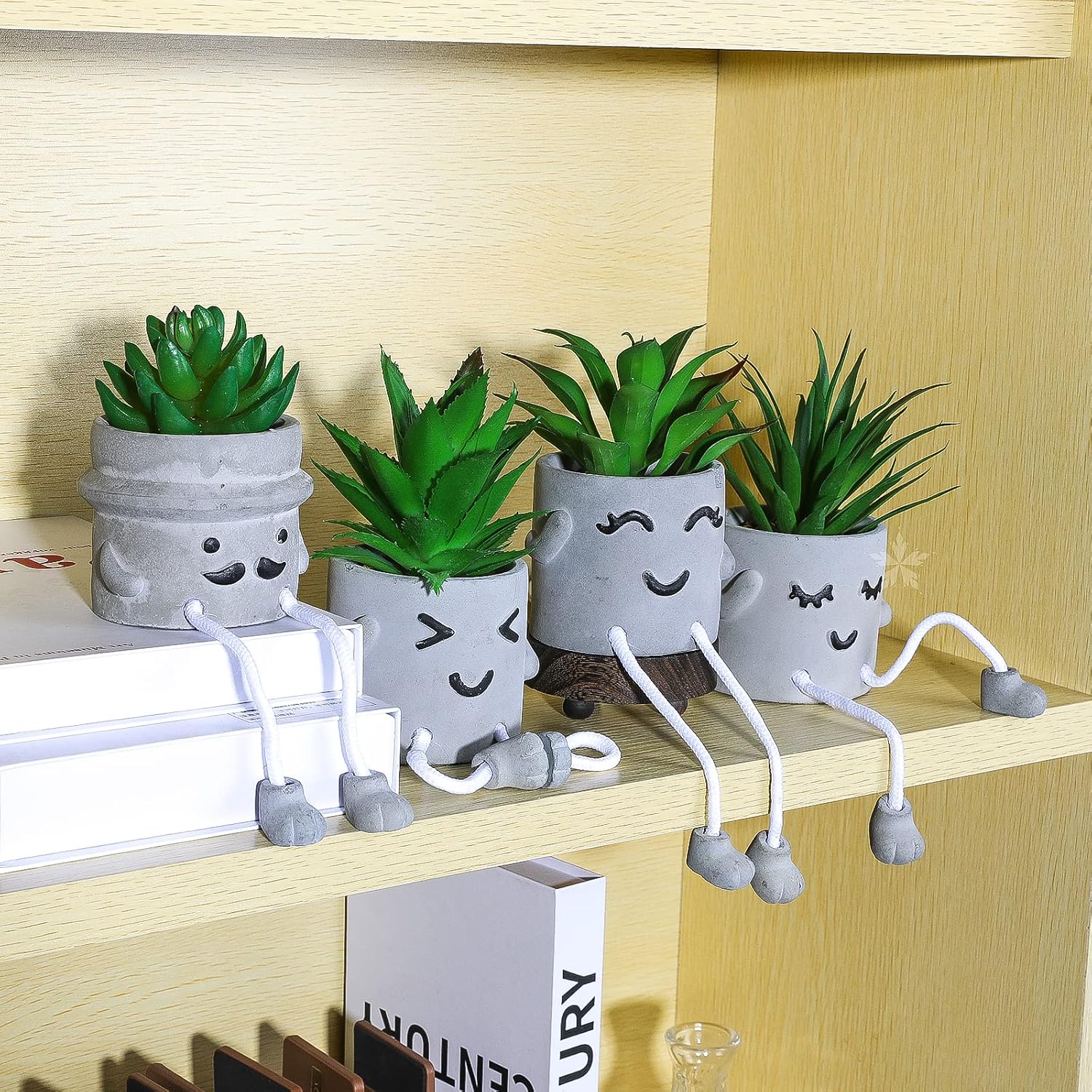 Creative Artificial Succulent Plants / Set of 4