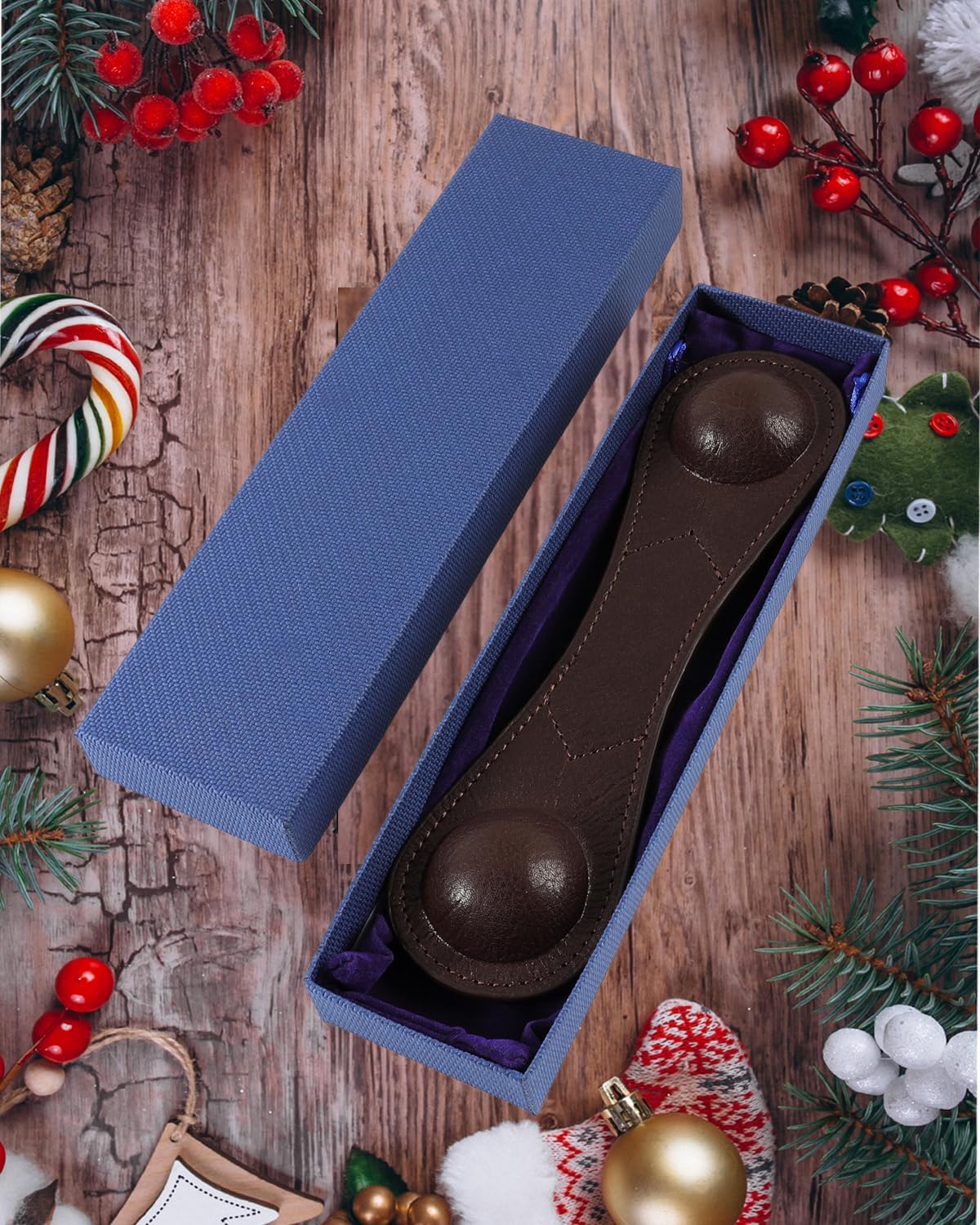 Weighted Bookmark - Leather Book Page Weight Book Weights Holder for Hands-Free Reading Paper Weights for Cookbooks