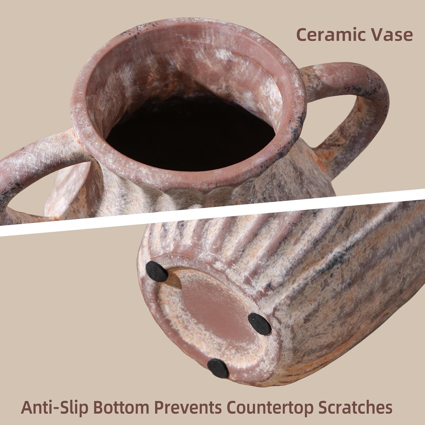 Ceramic Vases / Terra / Set of 2
