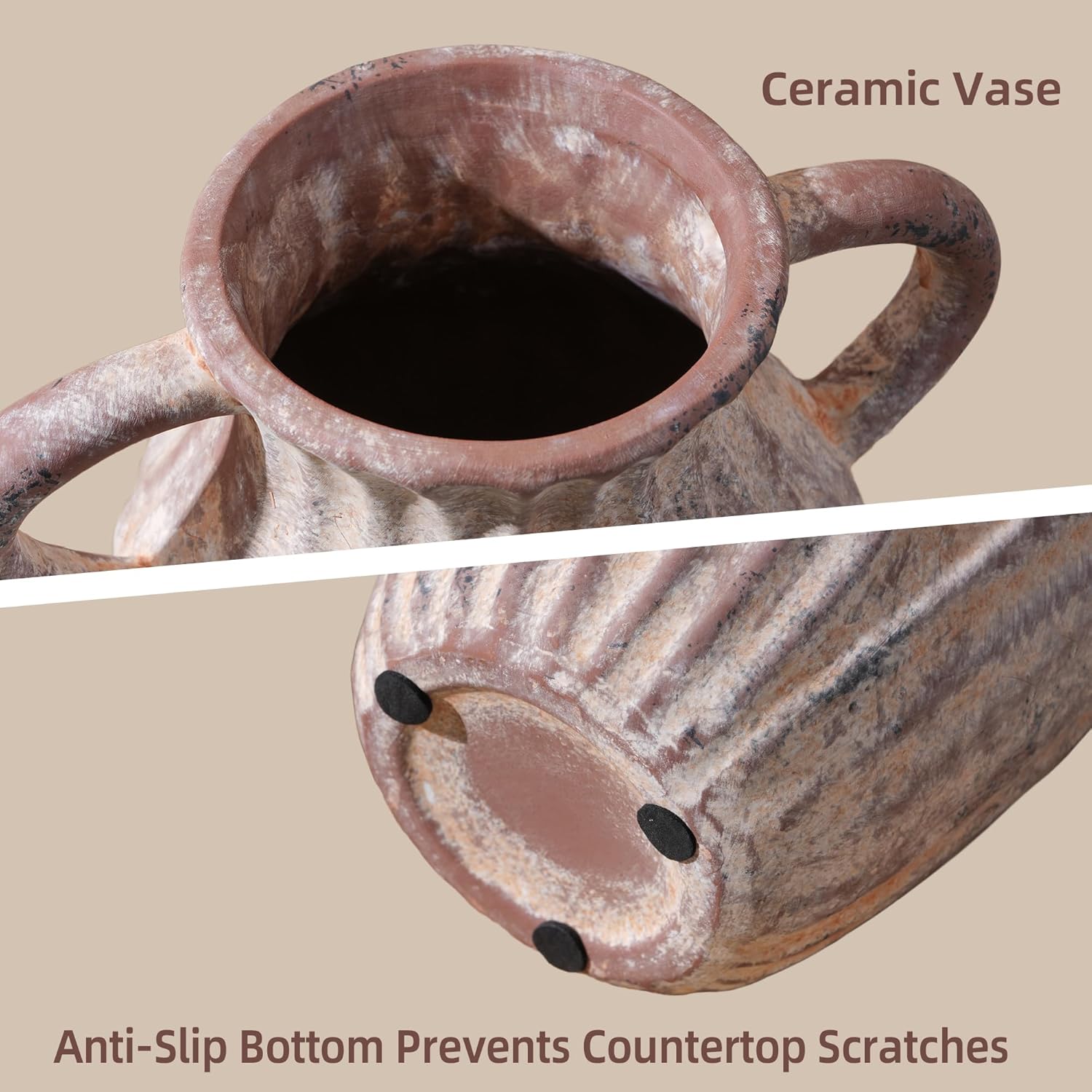 Ceramic Vases / Terra / Set of 2