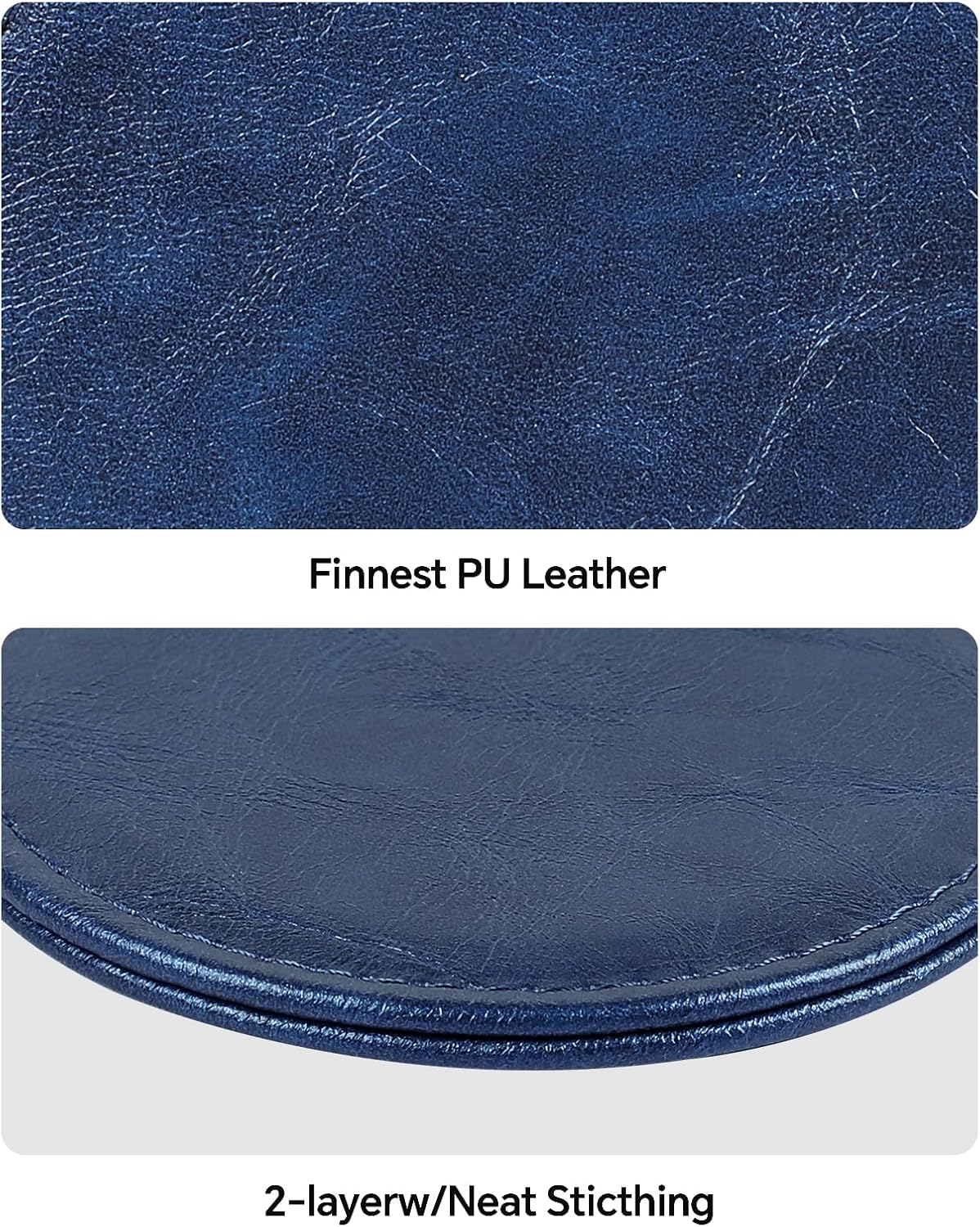 Holder / Modern-Style Drink Coasters / Blue / Set of 6