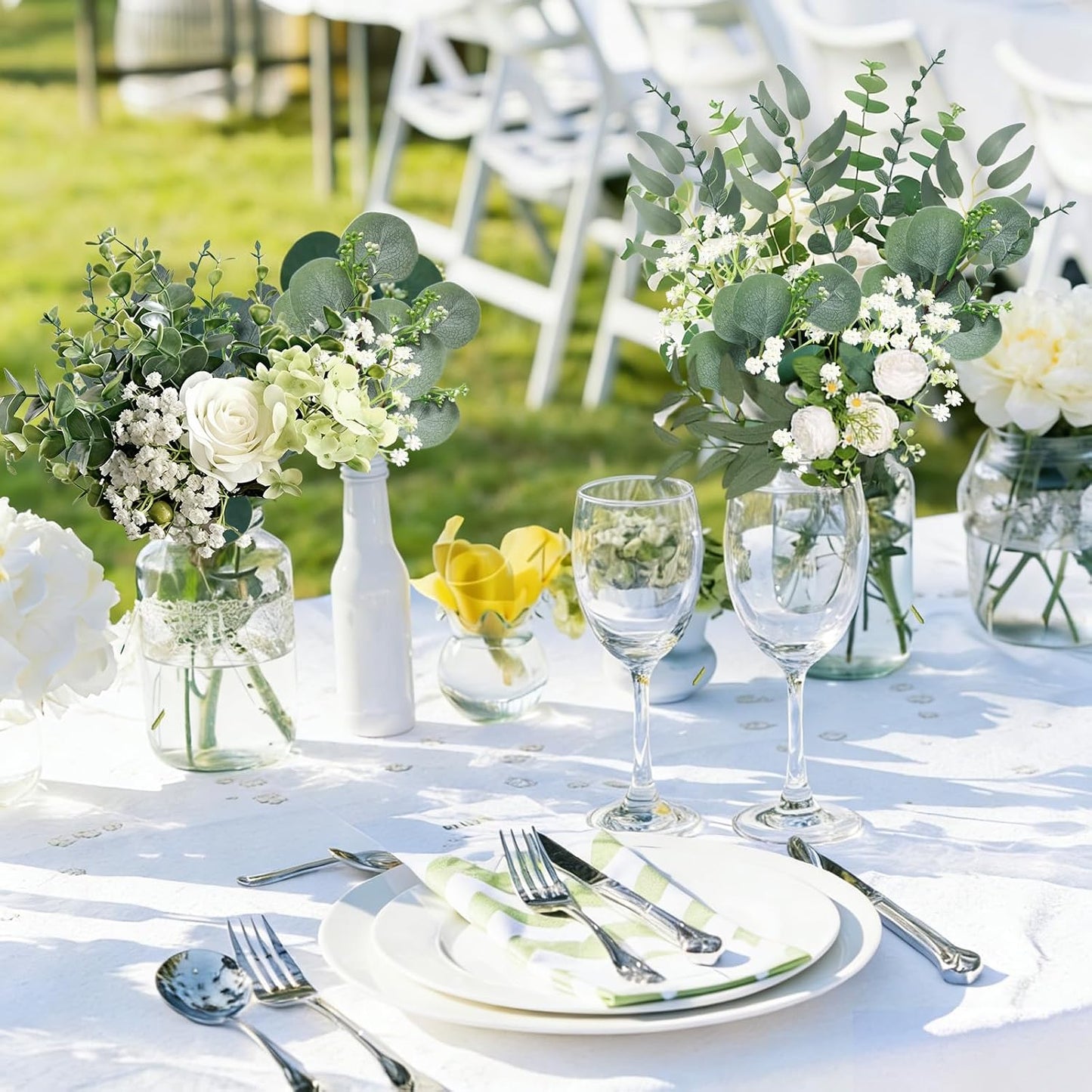 Baby Breath Flowers Artificial Bulk / Set of 120