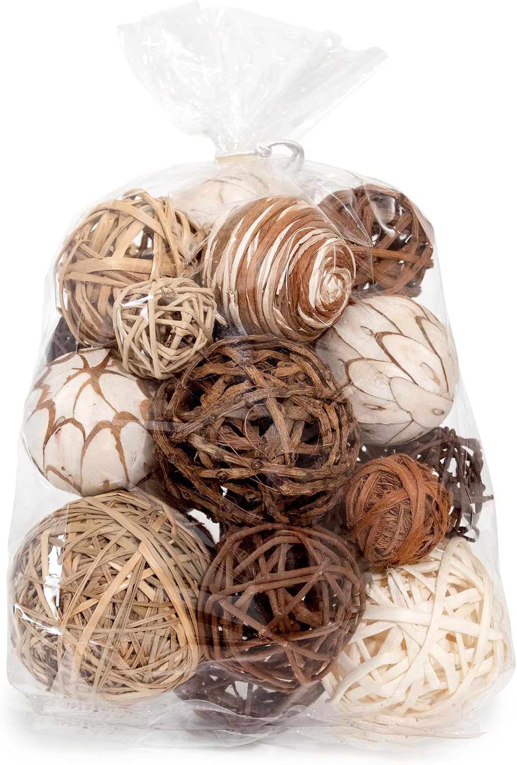 Decorative Balls Bag Bowl Filler Home Decor / Beige